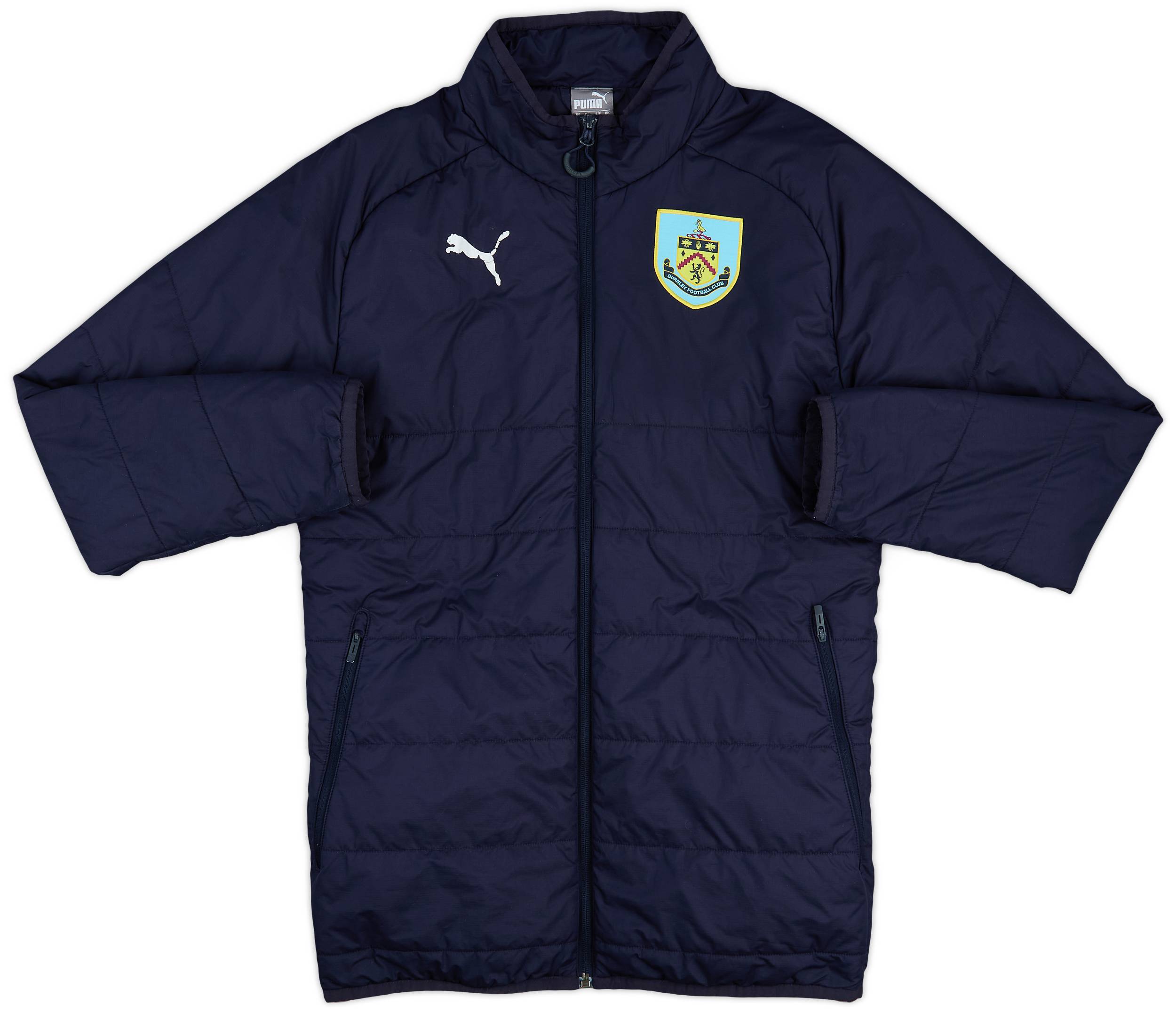 2018-19 Burnley Puma Padded Bench Coat - 5/10 - (S)