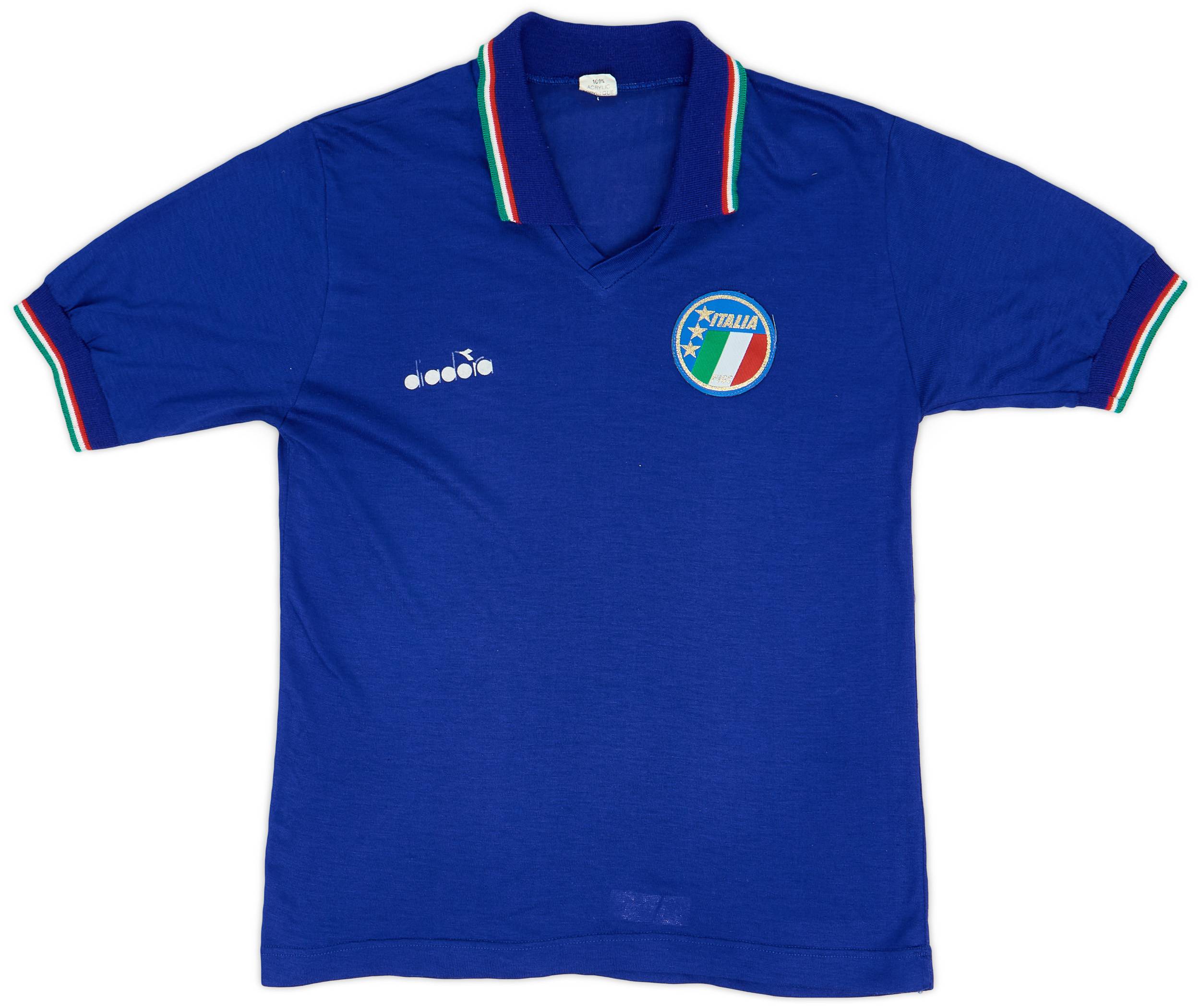 1986-88 Italy Home Shirt - 8/10 - (L.Boys)