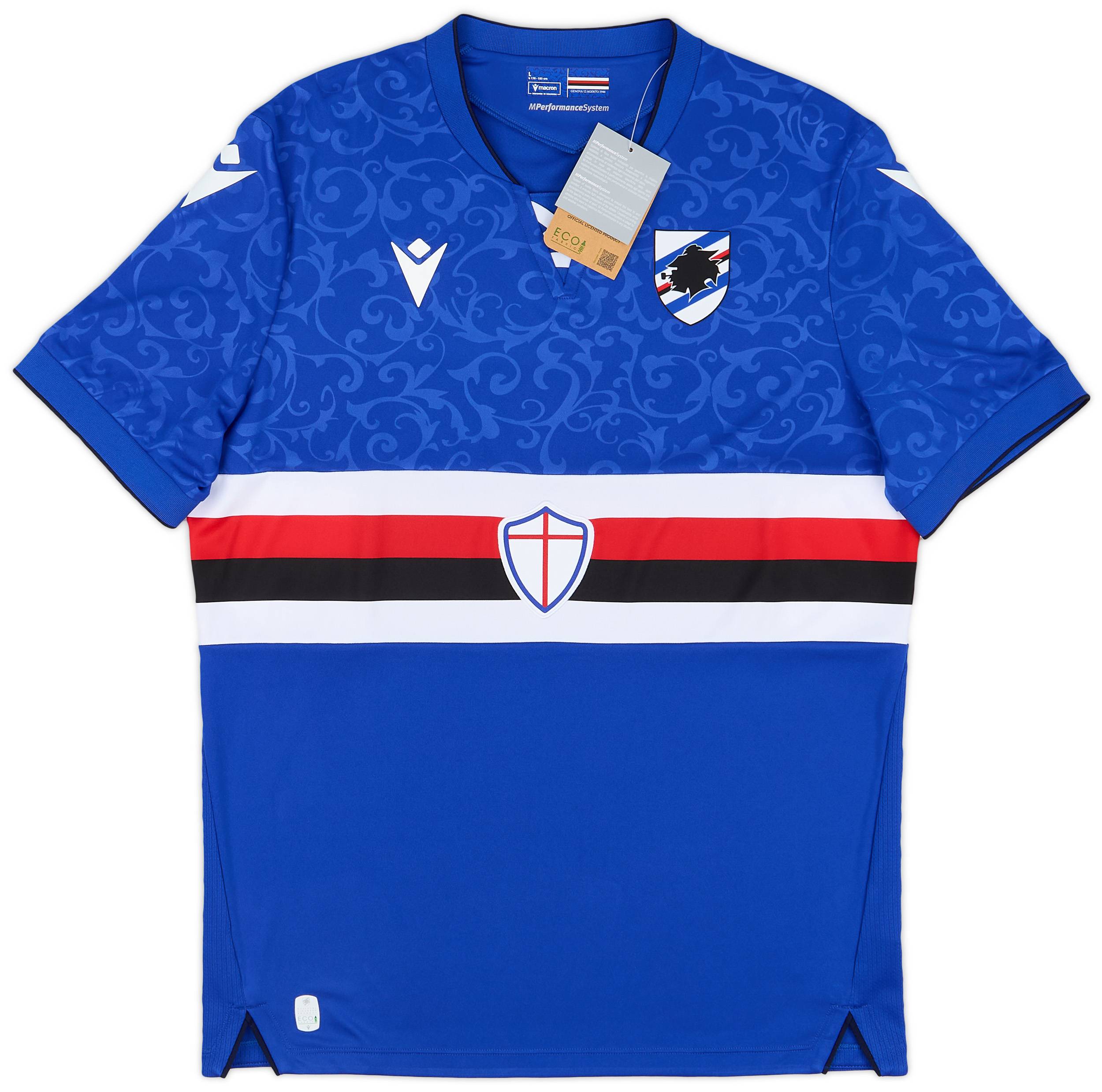 【ジェンナーロ・トゥティーノ】UCサンプドリア 24/25 ホーム ユニフォーム 2024-25 Sampdoria Home Shirt