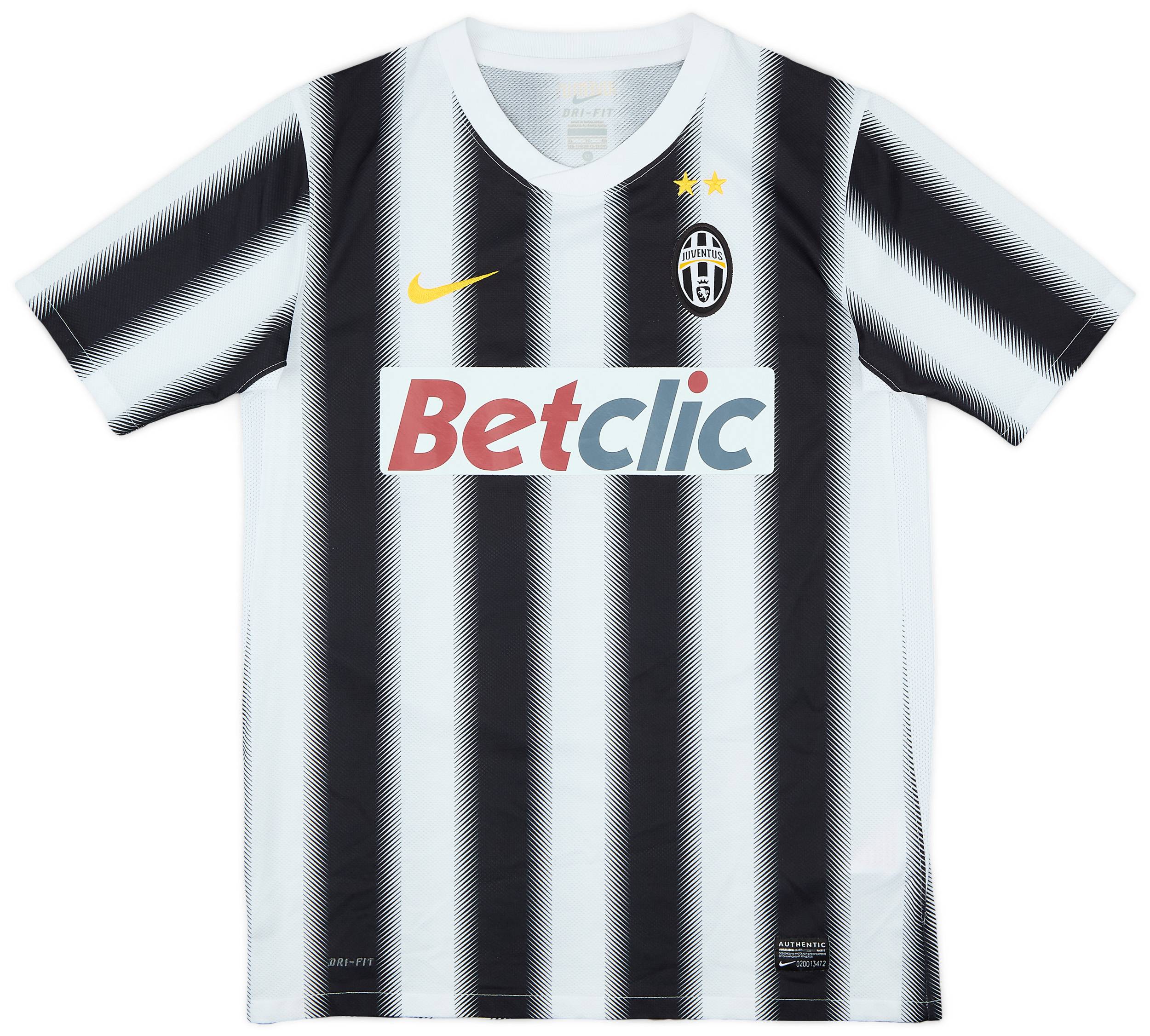 2011-12 Juventus Home Shirt - 8/10 - (XL.Boys)