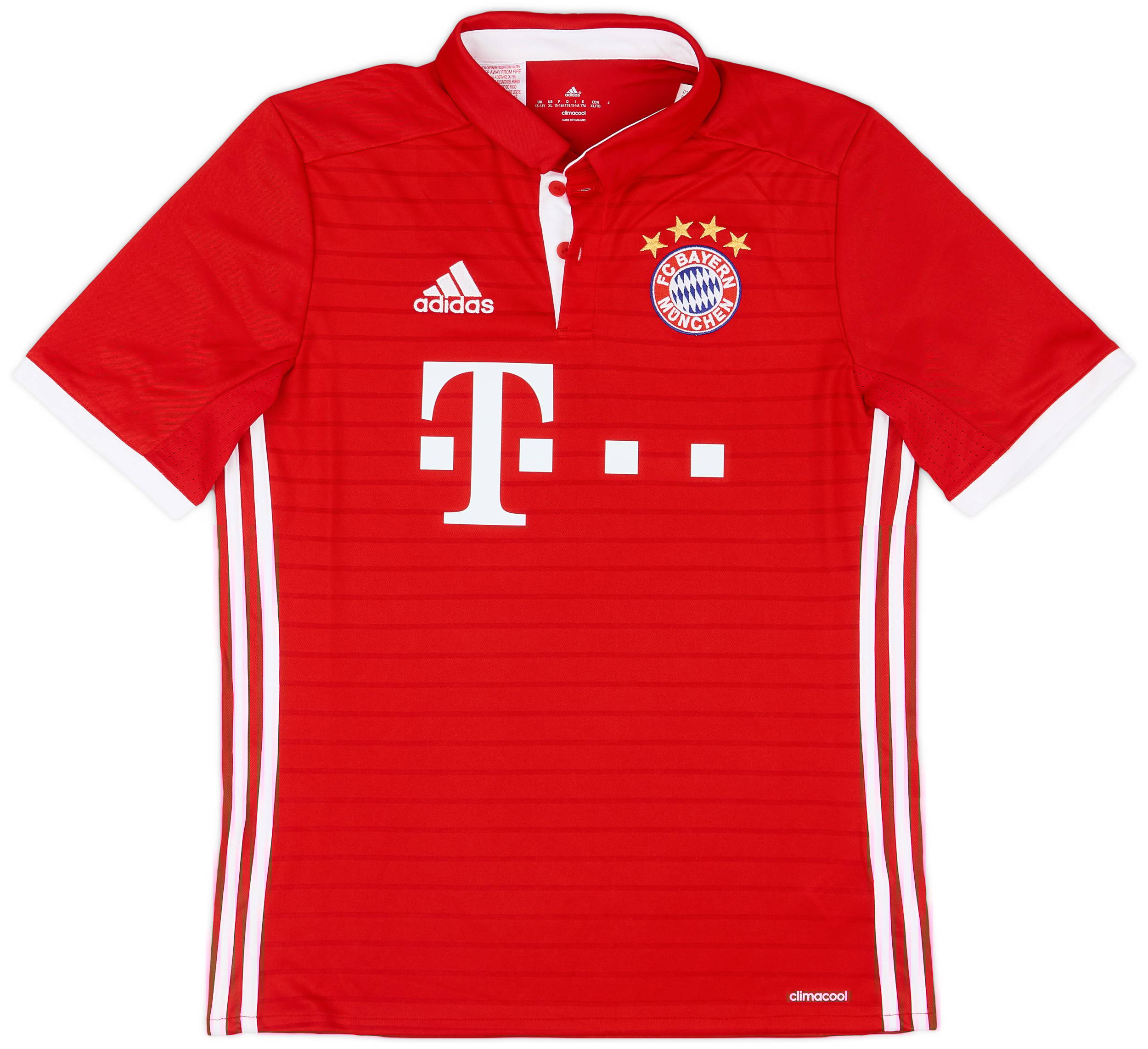 2016-17 Bayern Munich Home Shirt - 9/10 - (XL.Boys)