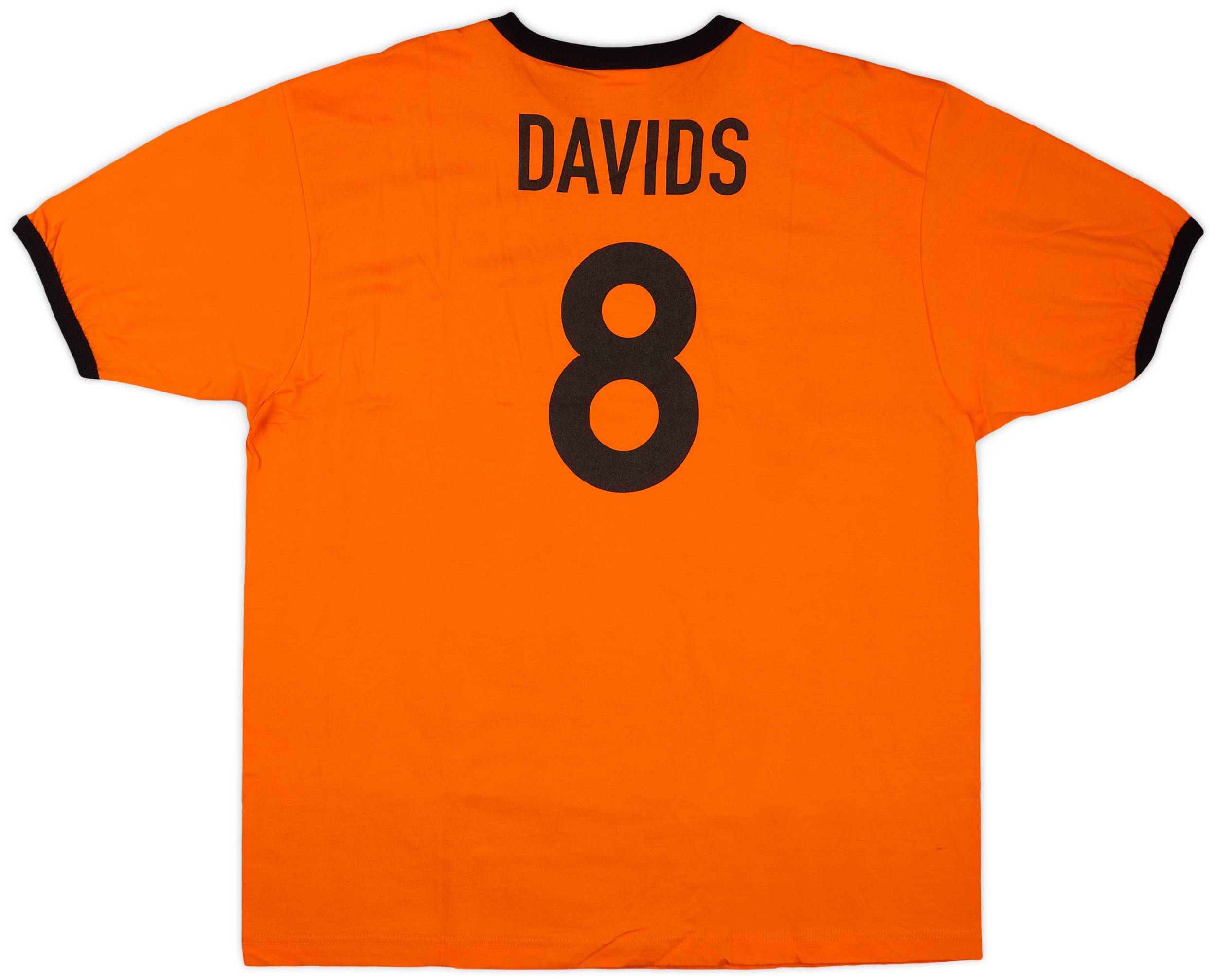 2000-01 Netherlands Nike Cotton Tee Davids #8 (XL)