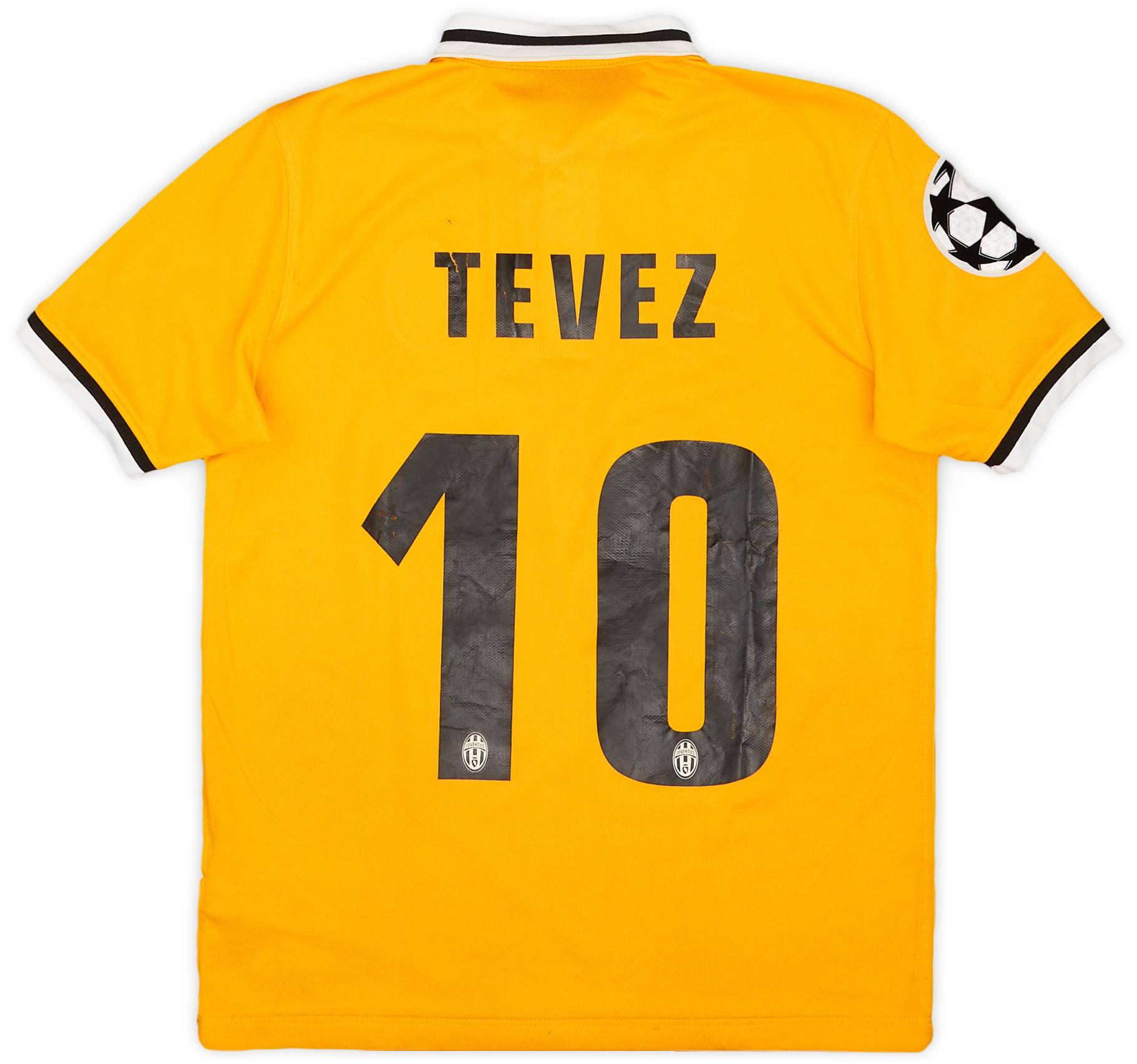 2013-14 Juventus Away Shirt Tevez #10 - 6/10 - (M.Boys)