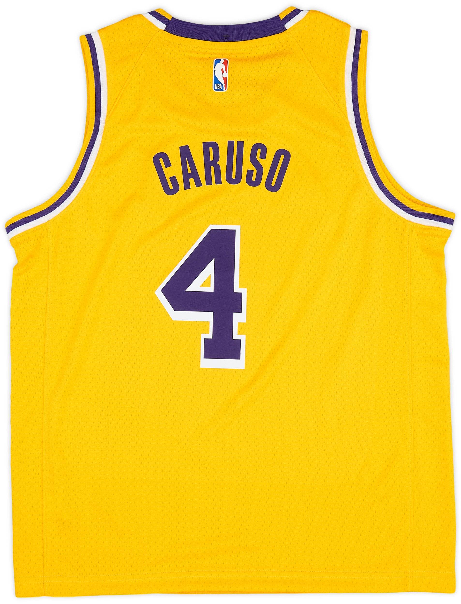 【SALE／55%OFF】 2018-21 Y (Away) Jersey Swingman Nike #4 Caruso Lakers LA ウェア
