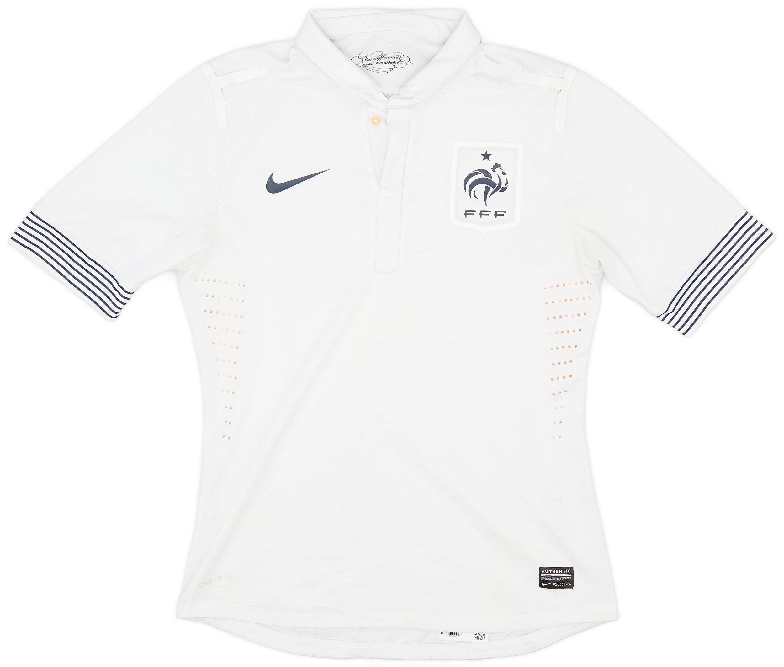 2012-13 France Player Issue Away Shirt - 5/10 - (M)