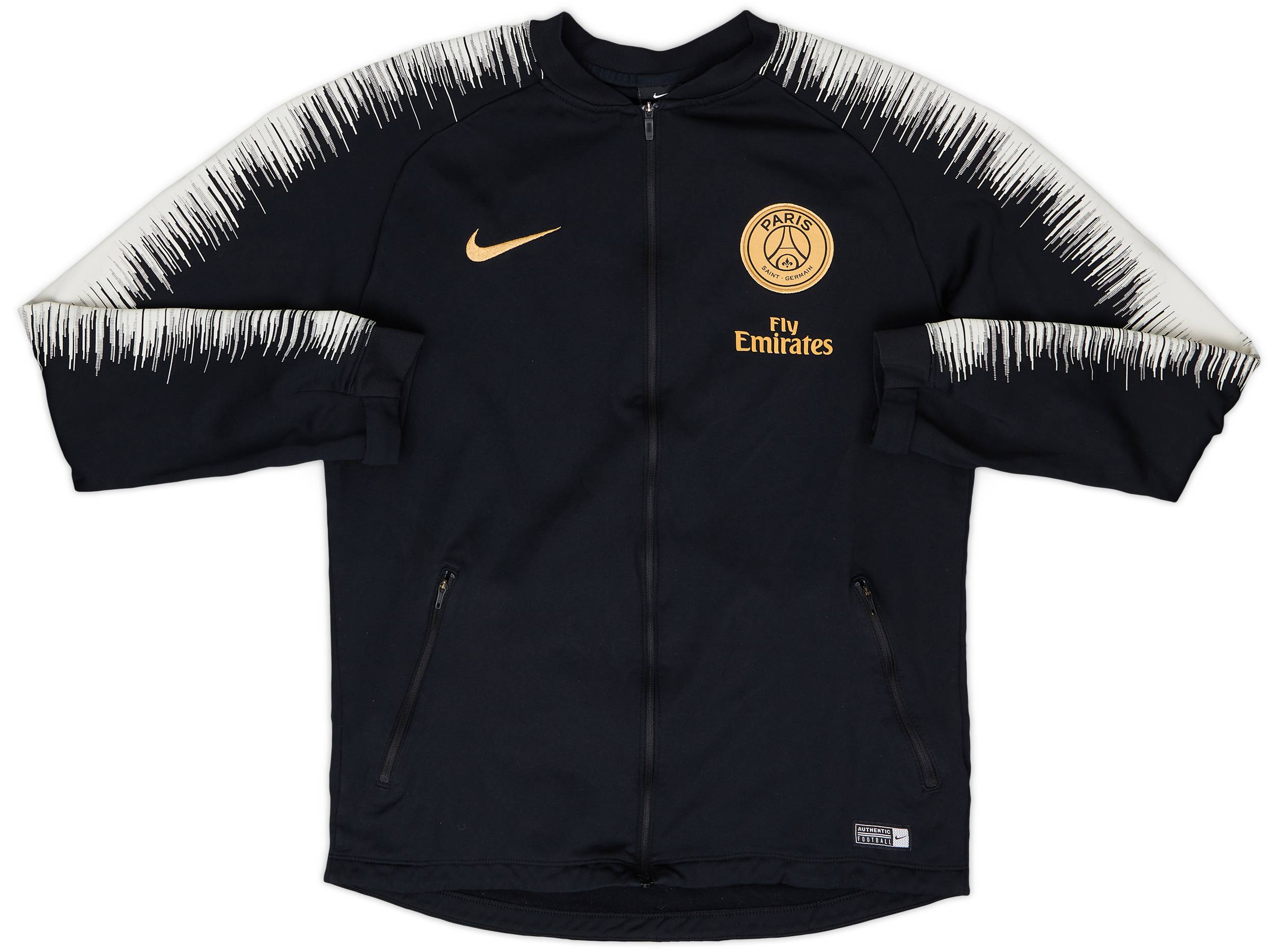 NIKE PARISサンジェルマン　ナイロンジャケット　2018 2018-19 Paris Saint-Germain Nike Track Jacket - 8/10 - (M)