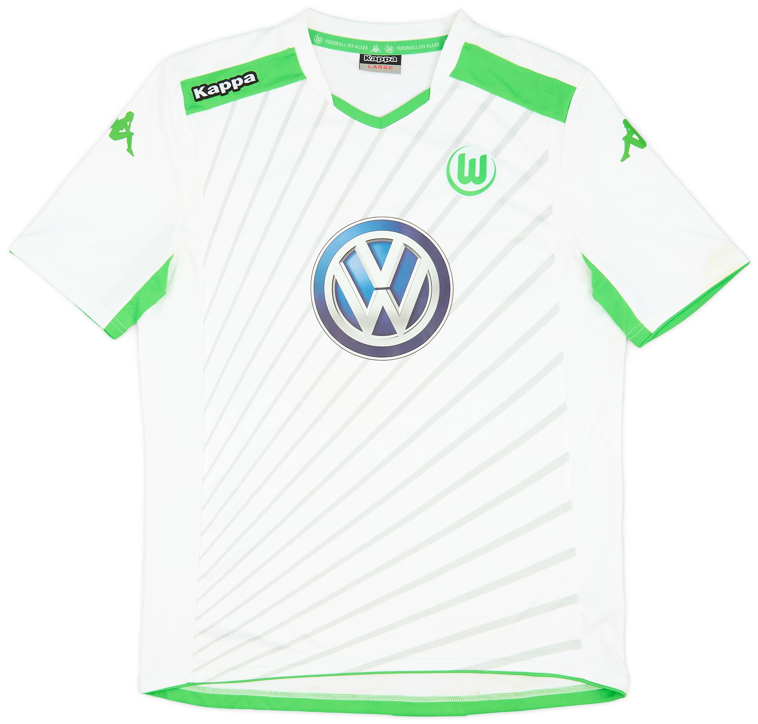 2014-15 Wolfsburg Away Shirt - 6/10 - (L)