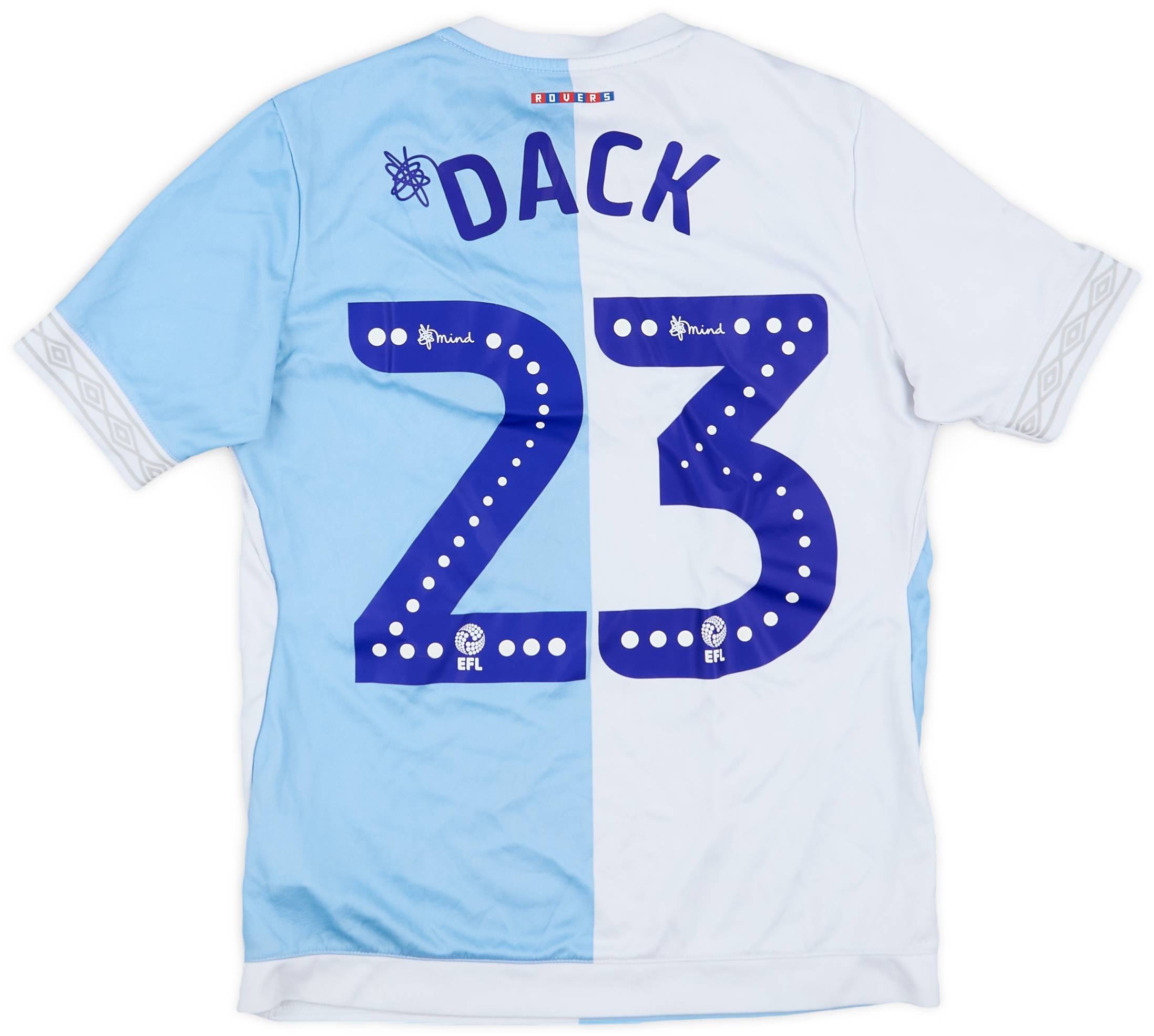 2018-19 Blackburn Home Shirt Dack #23 - 7/10 - (L.Boys)