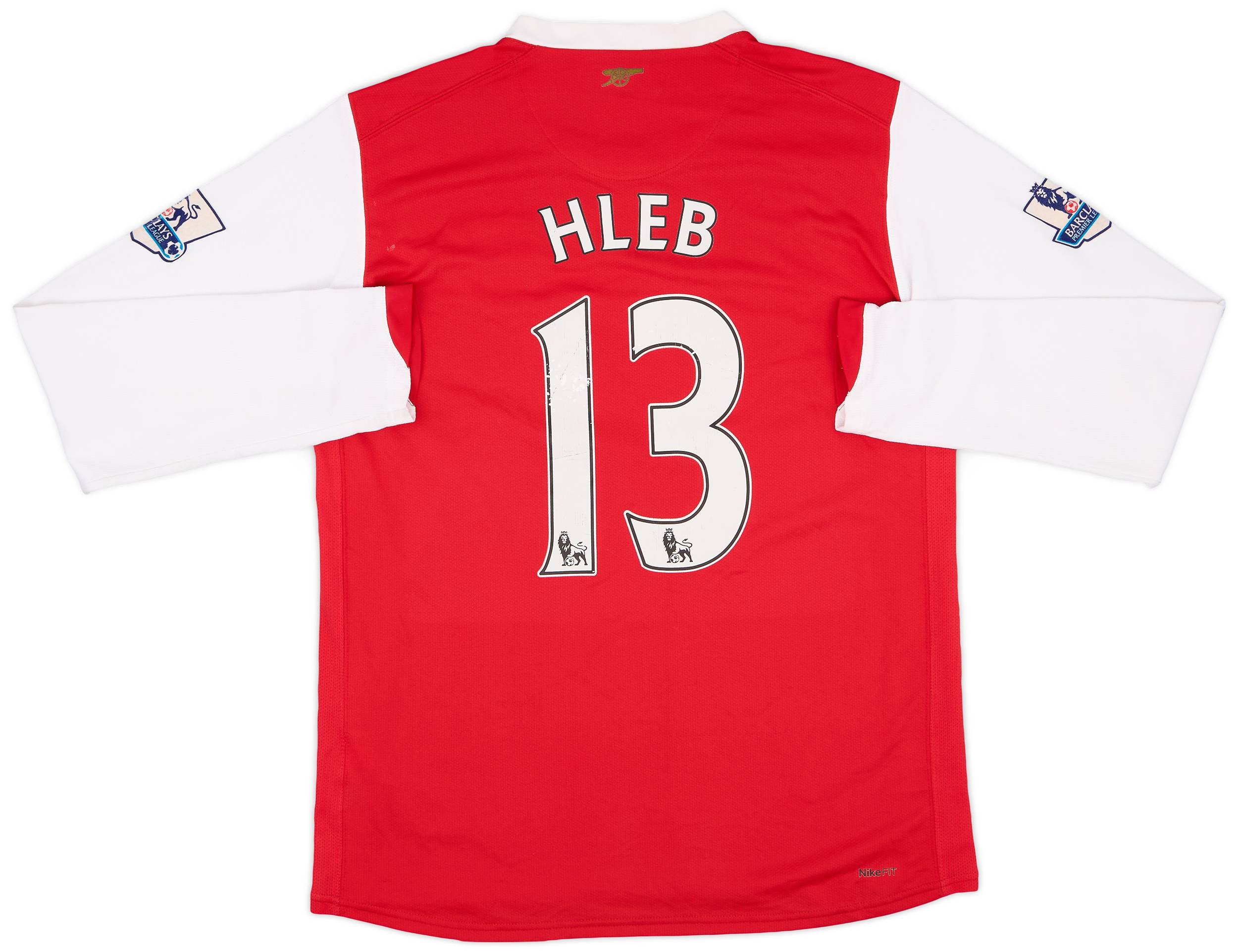 2006-08 Arsenal Home L/S Shirt Hleb #13 - 5/10 - (M)
