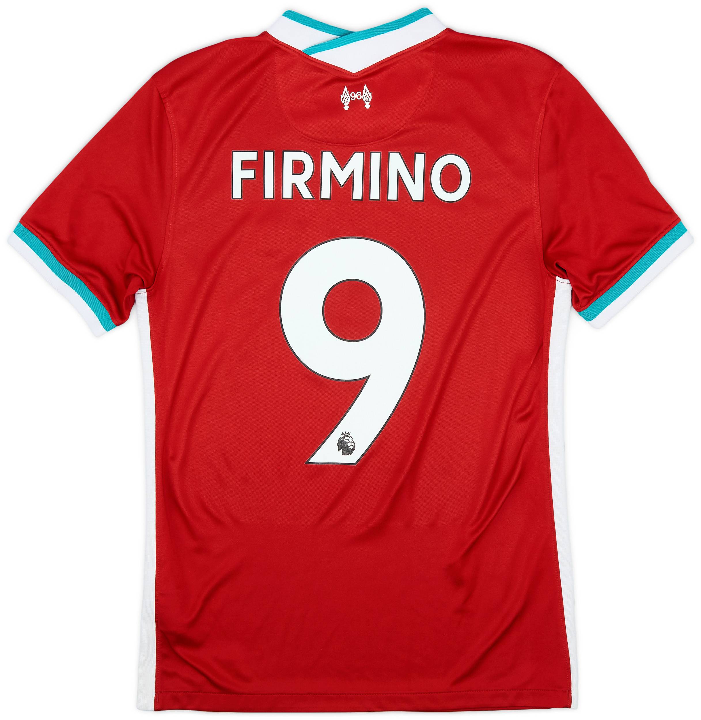 2020-21 Liverpool Home Shirt Firmino #9 - 7/10 - (S)