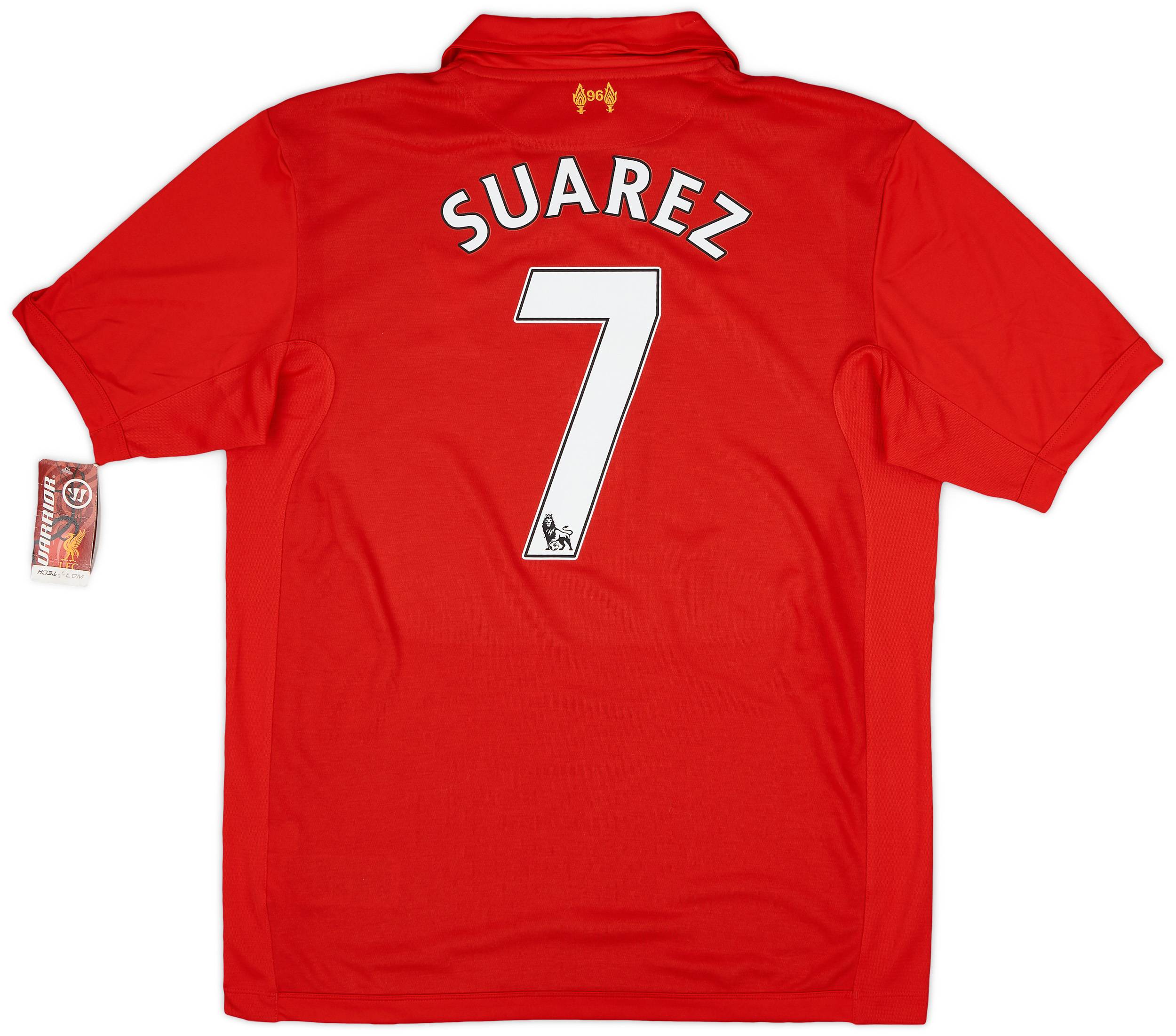 2012-13 Liverpool Home Shirt Suarez #7 (L)