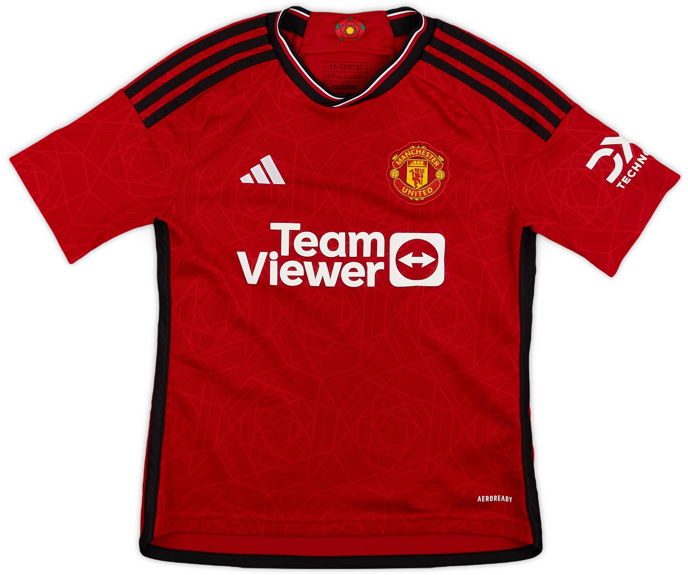 2023-24 Manchester United Home Shirt - 8/10 - (M.Boys)
