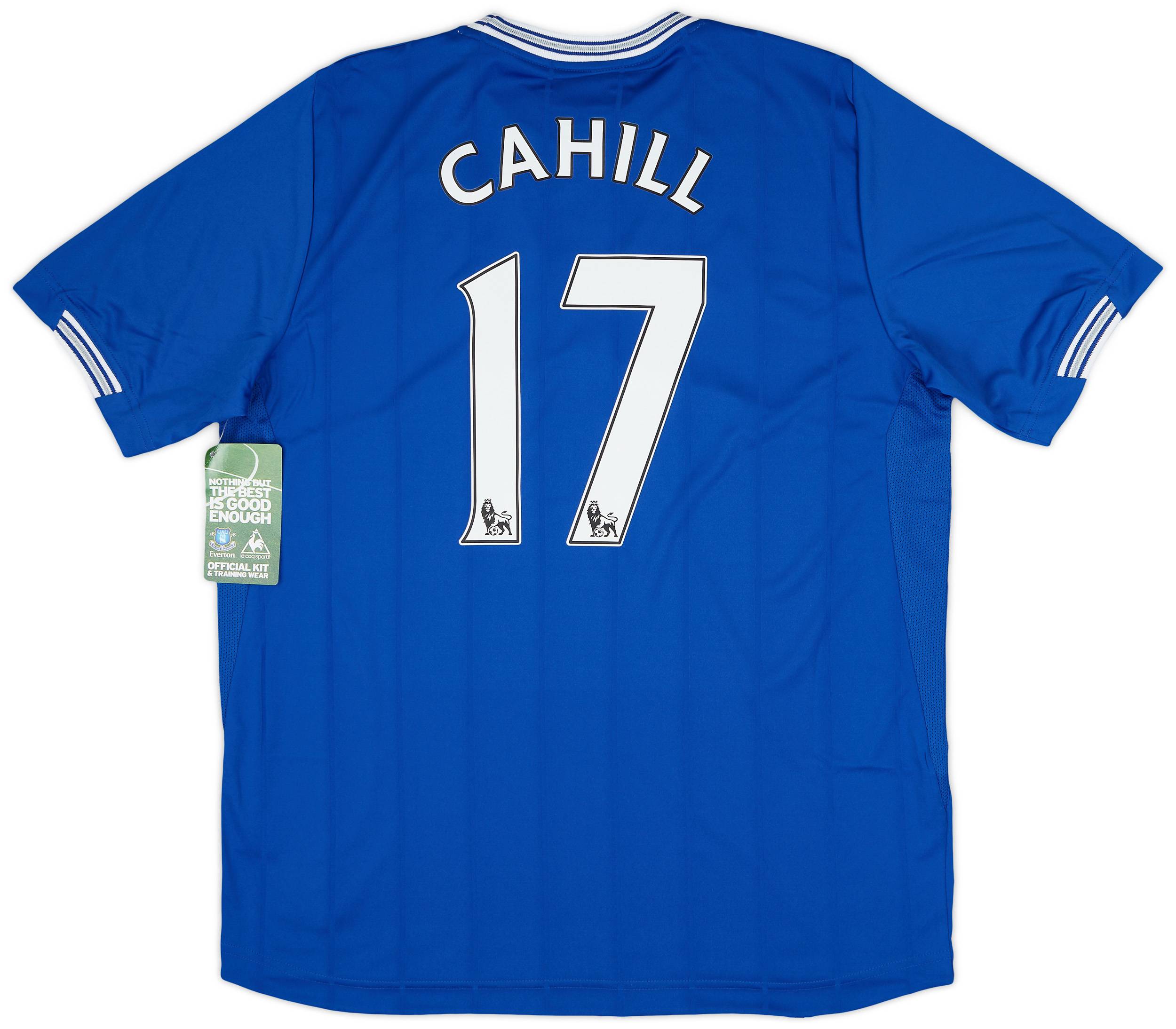 2009-10 Everton Home Shirt Cahill #17 (L)