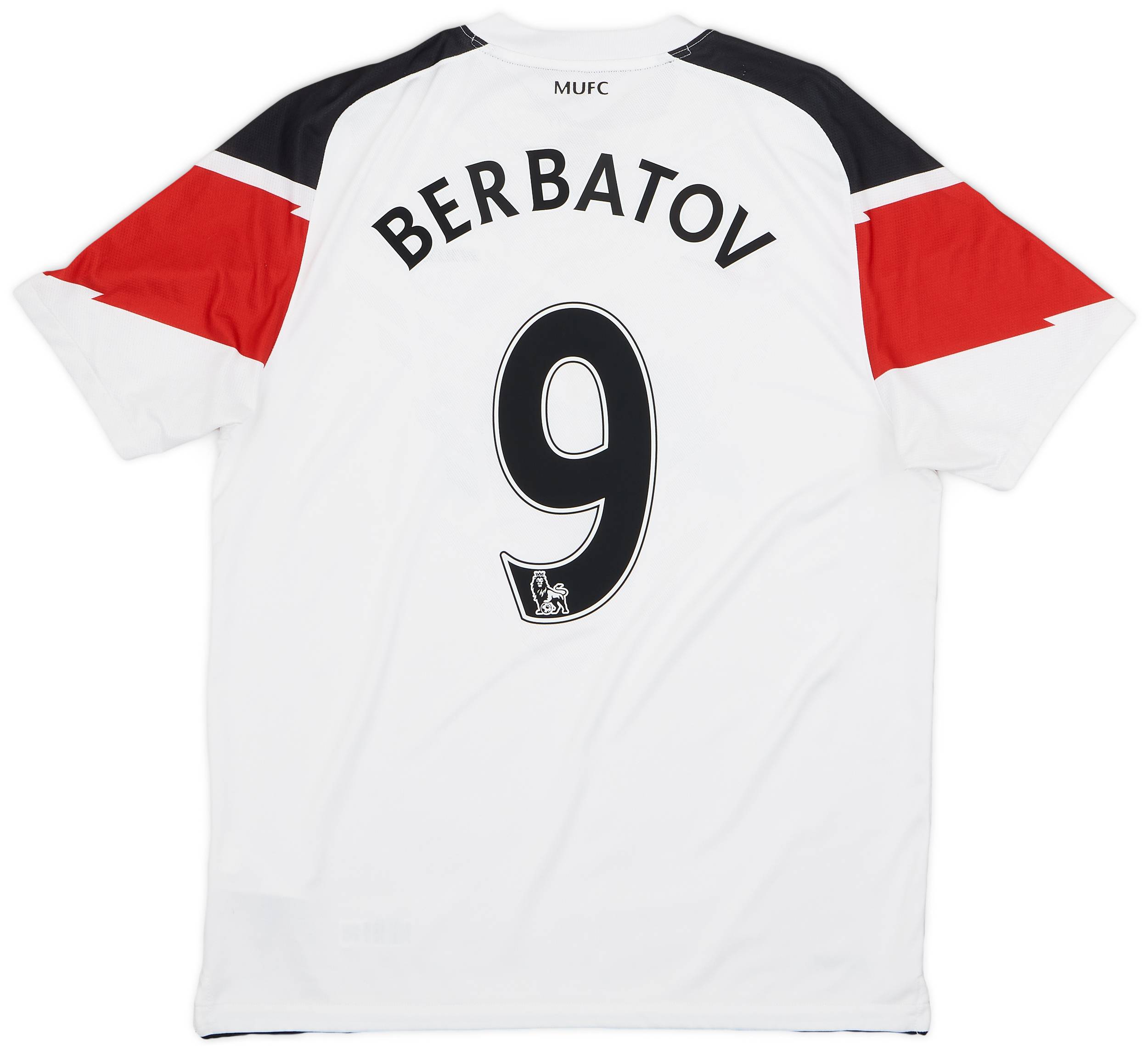 2010-12 Manchester United Away Shirt Berbatov #9 - 7/10 - (M)