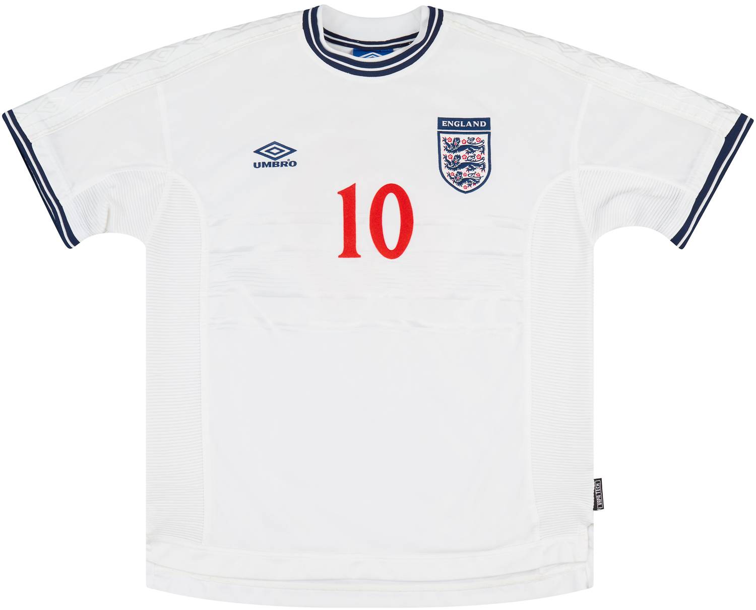 1999-00 England Home Shirt Owen #10 - 8/10 - (L)