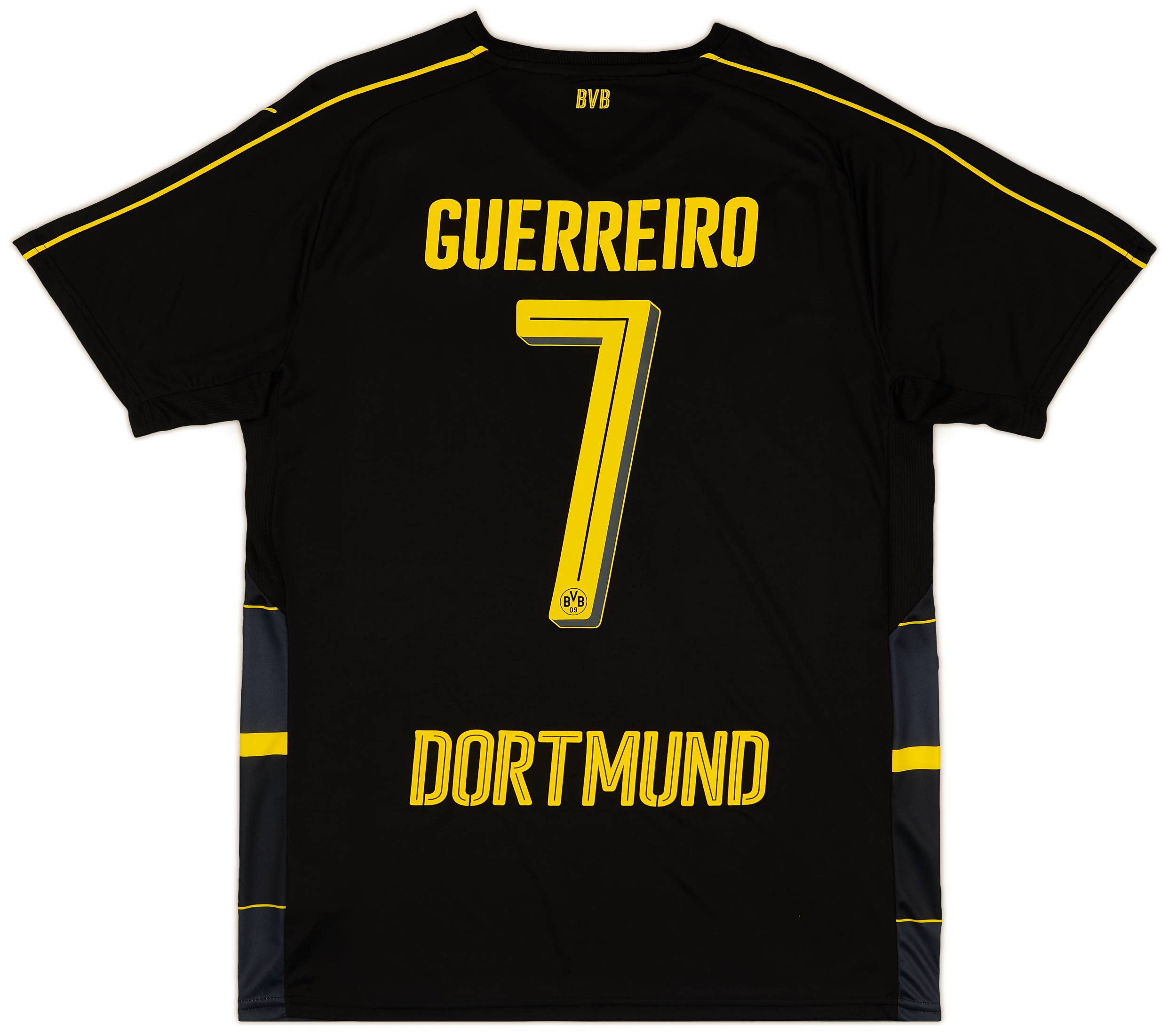 2016-17 Borussia Dortmund Away Shirt Guerreiro #7 (L)