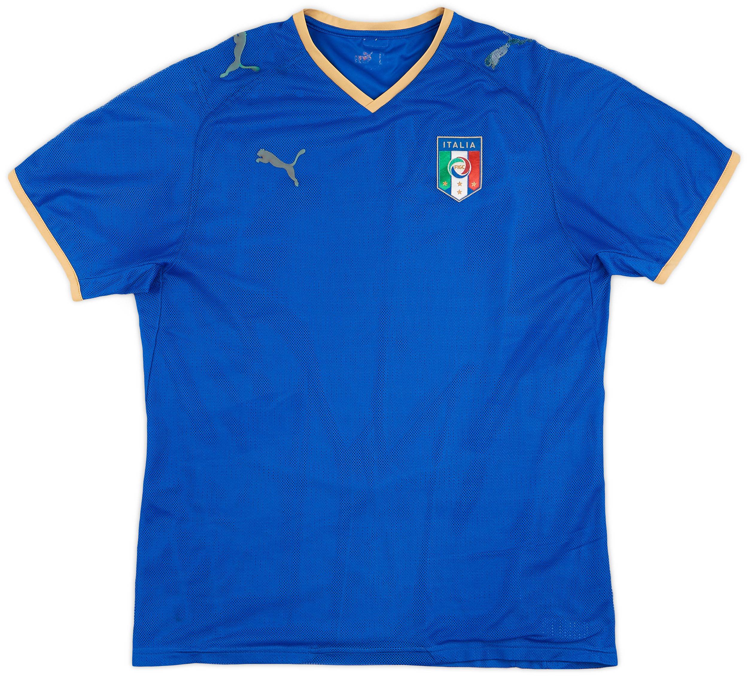 2007-08 Italy Home Shirt - 4/10 - (L)