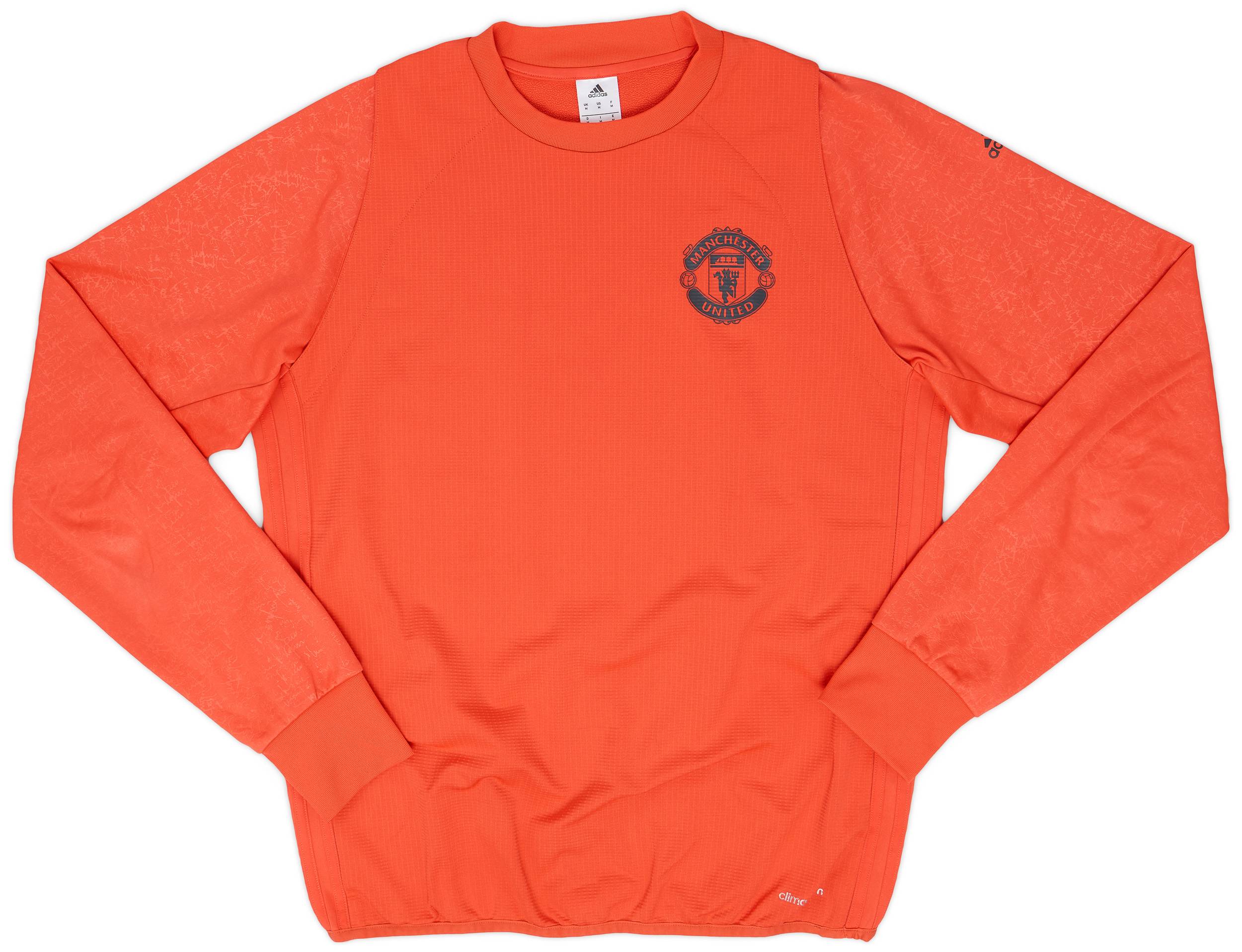 2016-17 Manchester United adidas Sweat Top - 9/10 - (M)