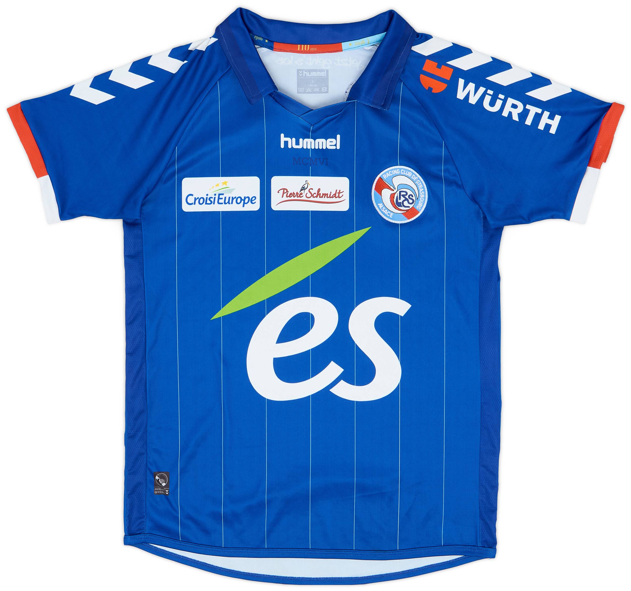 2016-17 Strasbourg Home Shirt - 9/10 - (S)
