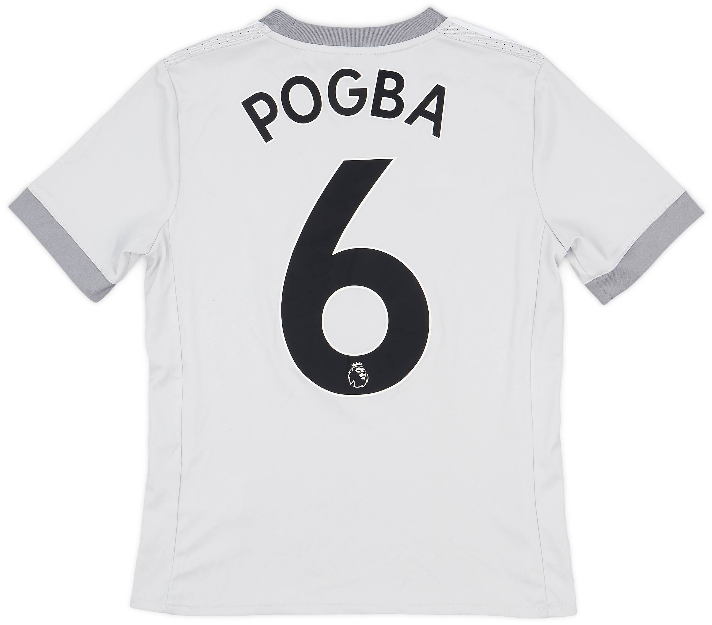 2017-18 Manchester United Third Shirt Pogba #6 - 9/10 - (M.Boys)