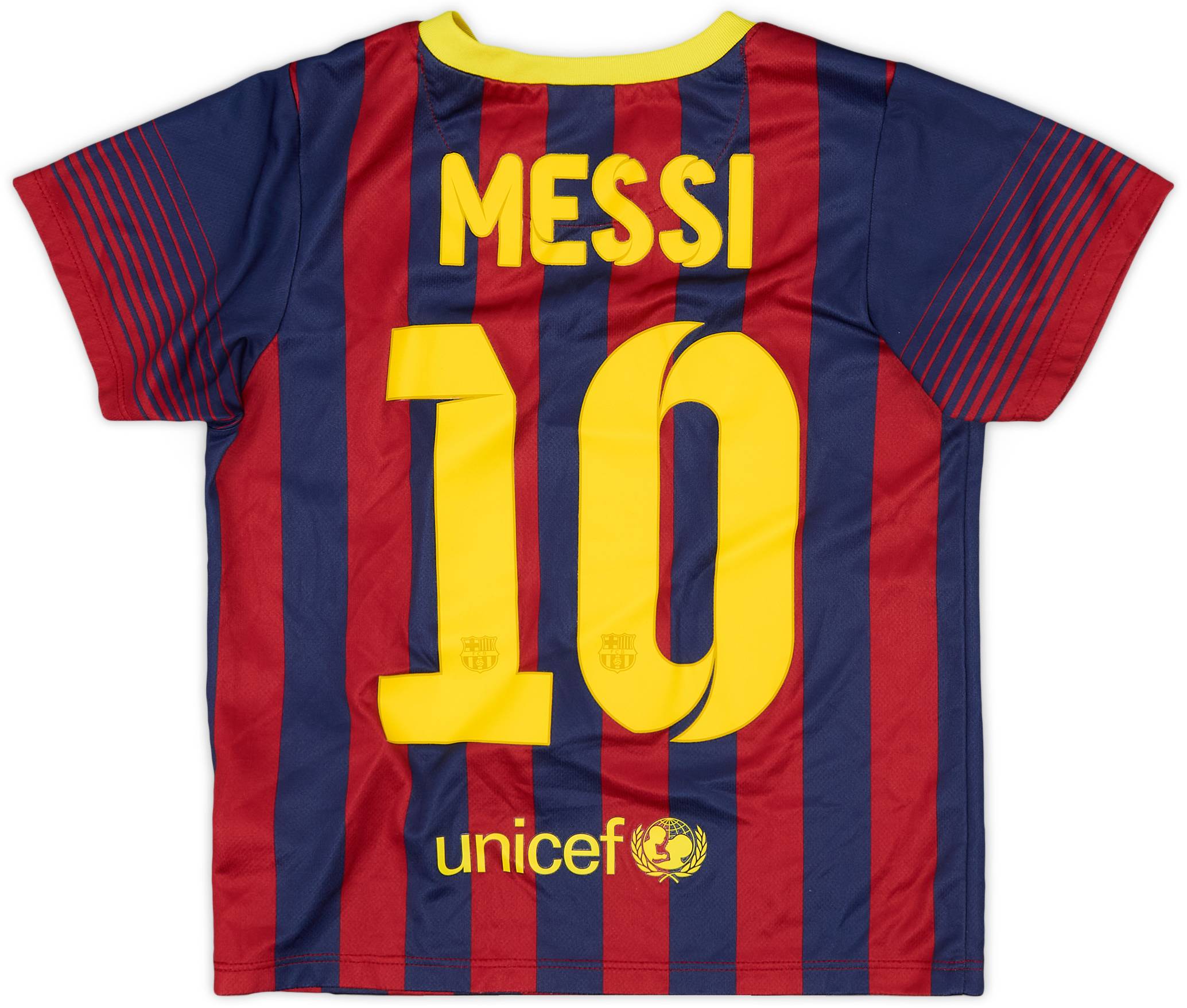 2013-14 Barcelona Home Shirt Messi #10 - 9/10 - (4-5 Years)