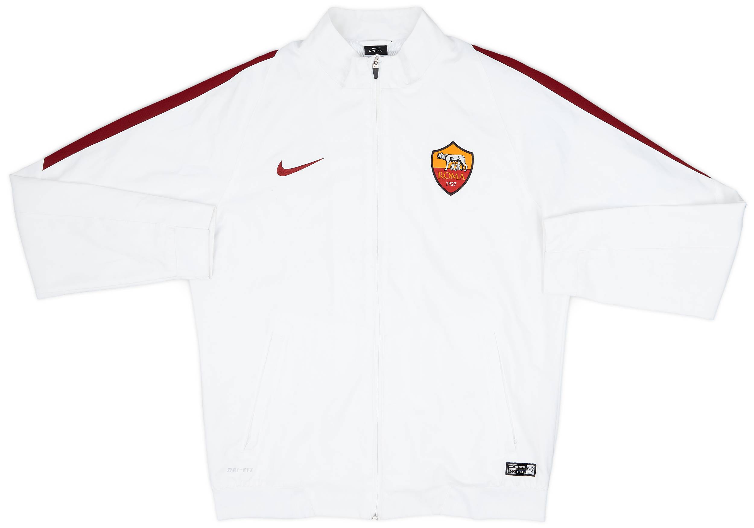 2015-16 Roma Nike Track Jacket - 8/10 - (L)