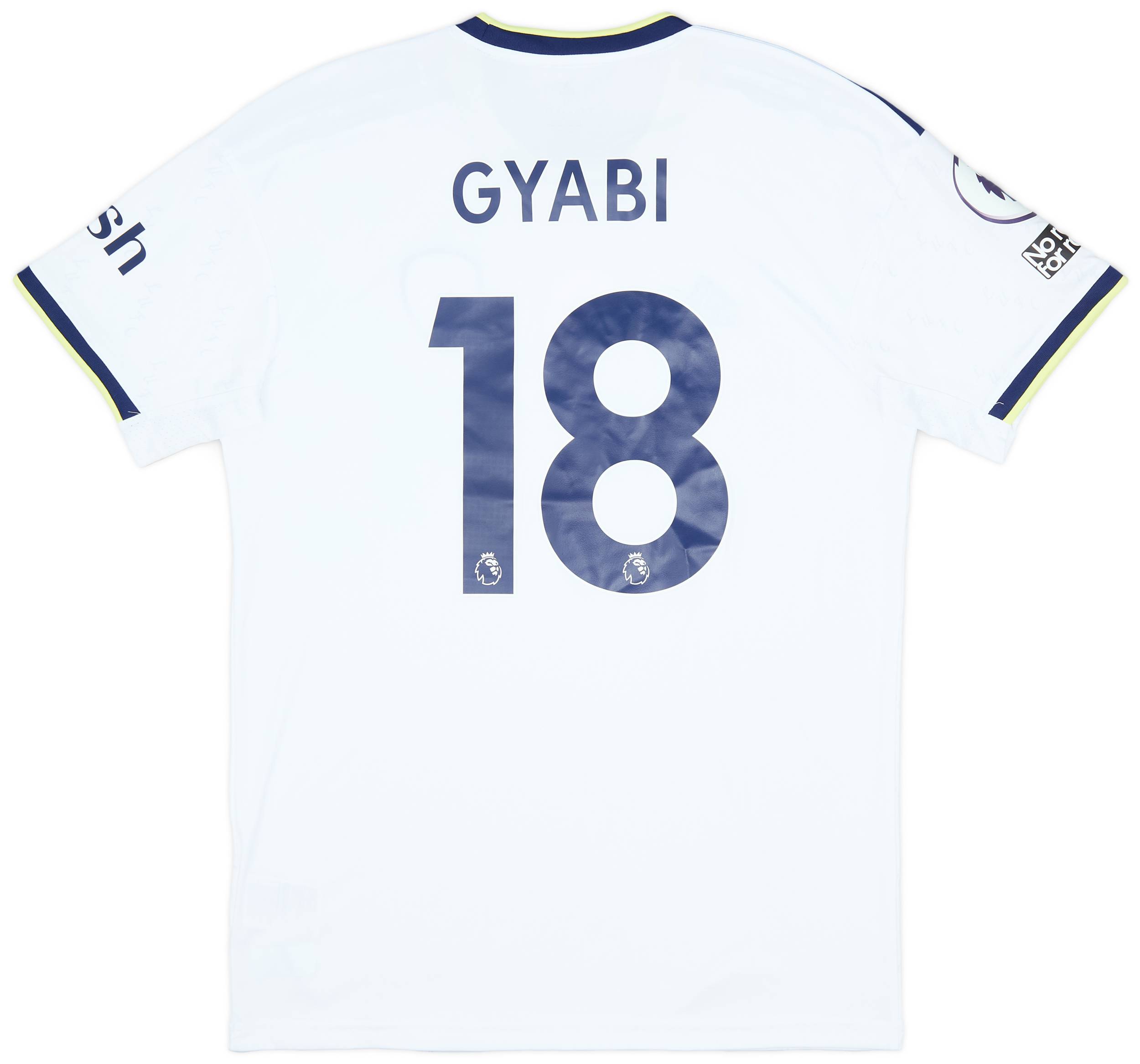 2022-23 Leeds Match Issue Home Shirt Gyabi #18