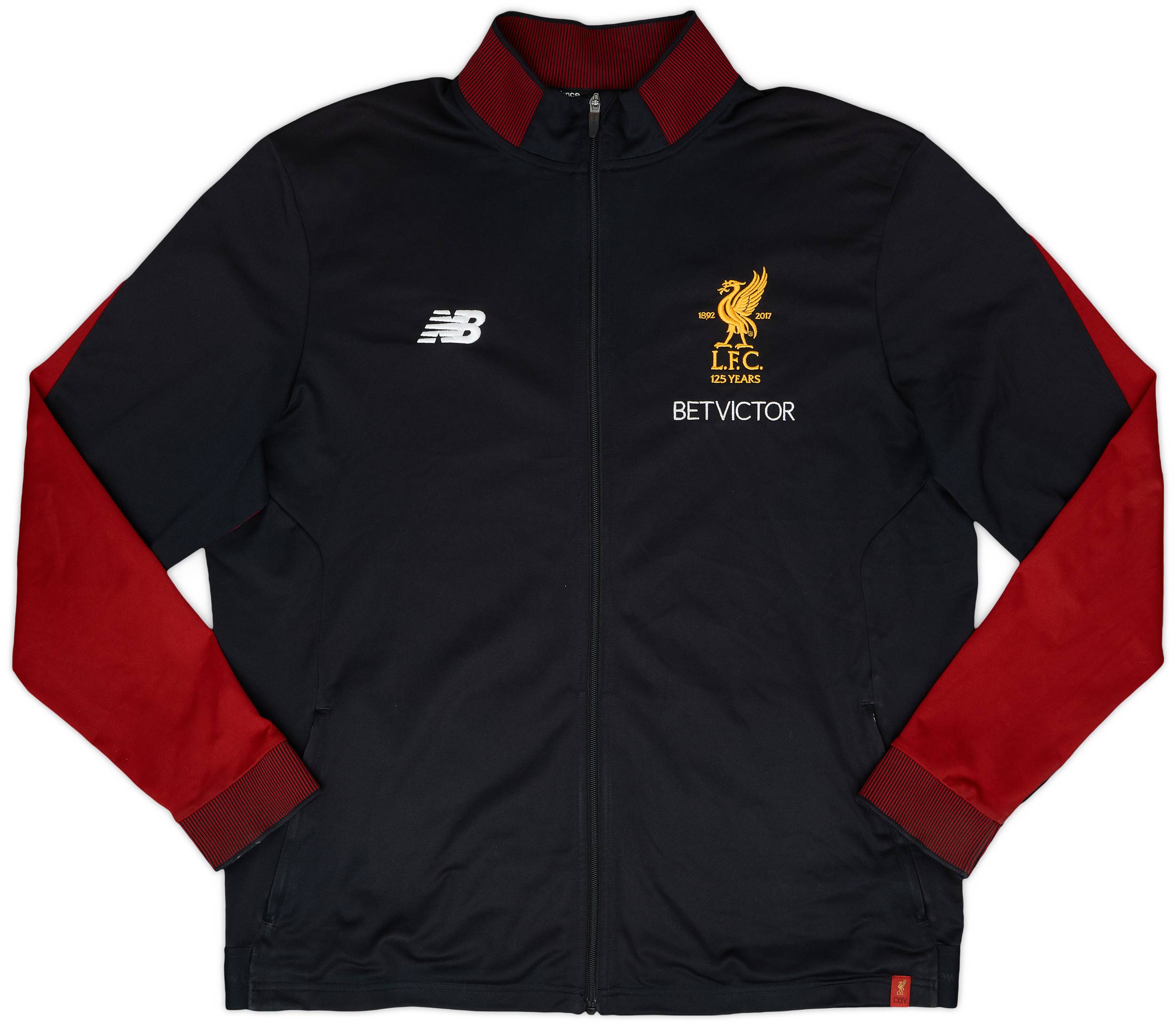 2017-18 Liverpool New Balance Track Jacket - 9/10 - (XXL)