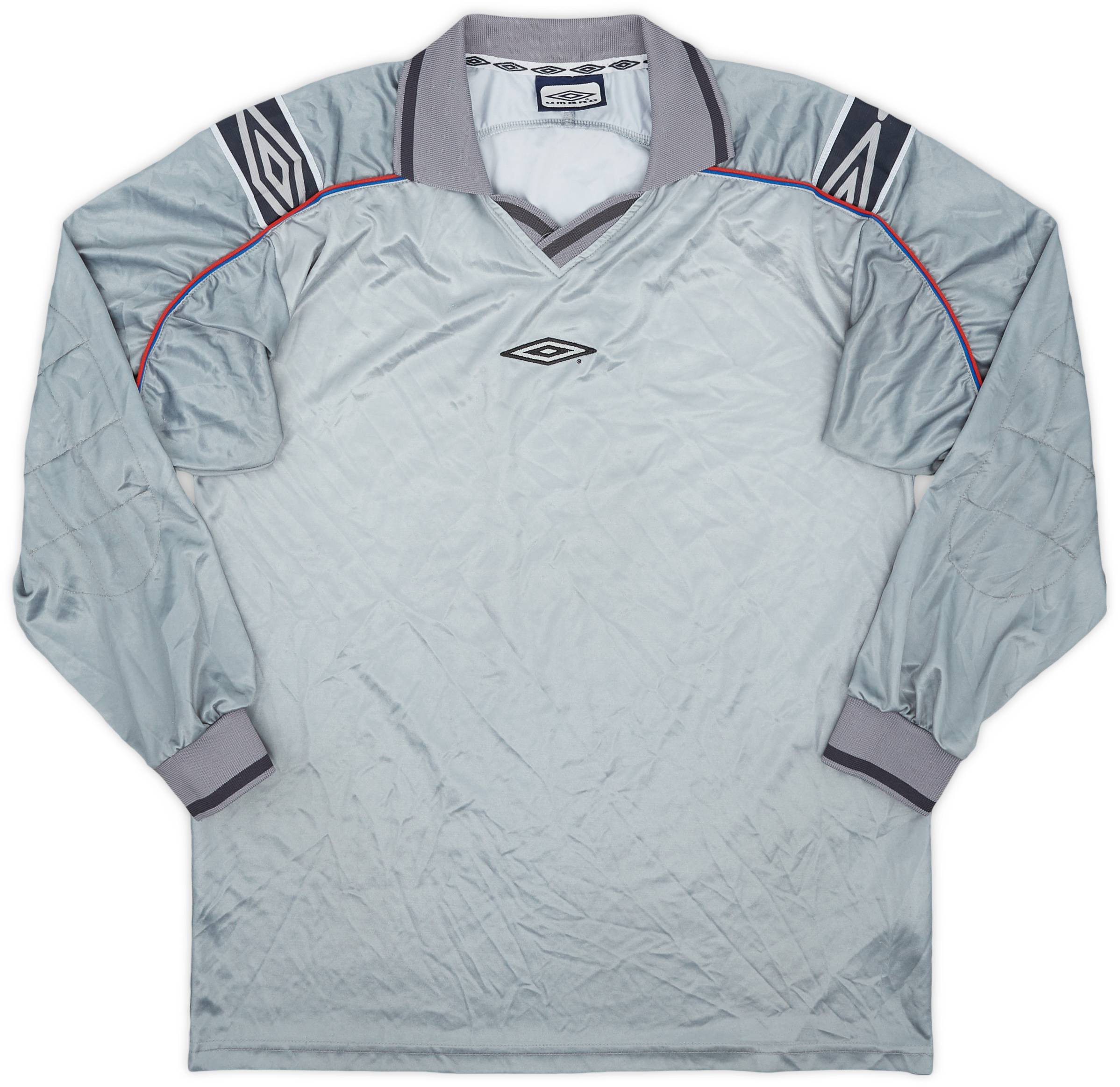 Vintage England Umbro 2000 White Home Soccer Jersey Youth