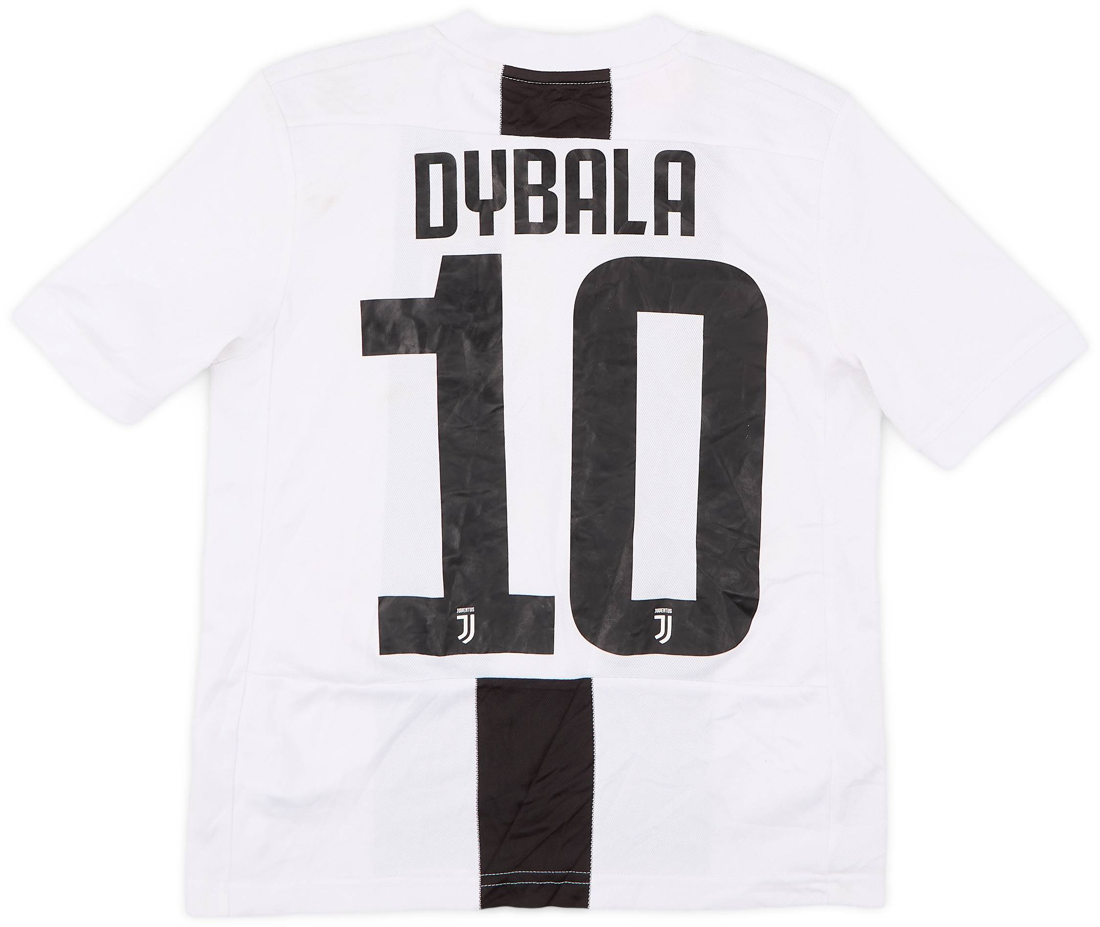2018-19 Juventus Home Shirt Dybala #10 - 6/10 - (M.Boys)