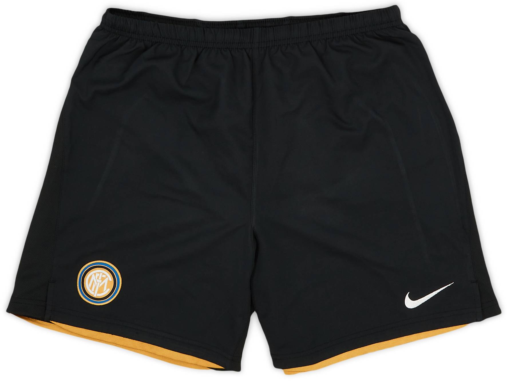 2008-09 Inter Milan Player Issue Home Shorts - 7/10 - (XL.Boys)