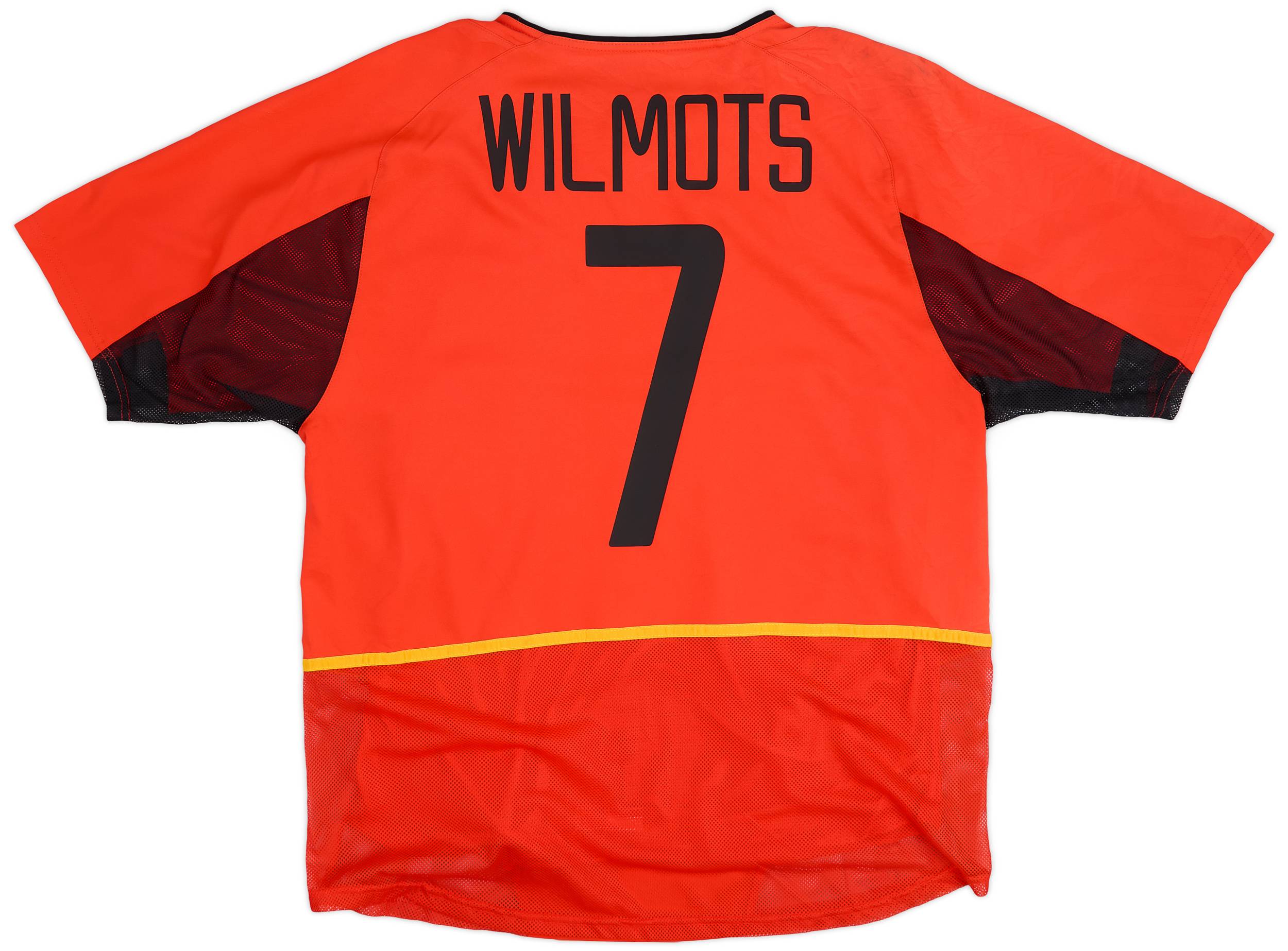 vintage Beltona VVスパイケニッセ 長袖ユニフォーム EU製 M 2002-04 Belgium Authentic Home Shirt Wilmots #7 - 7/10 - (M)