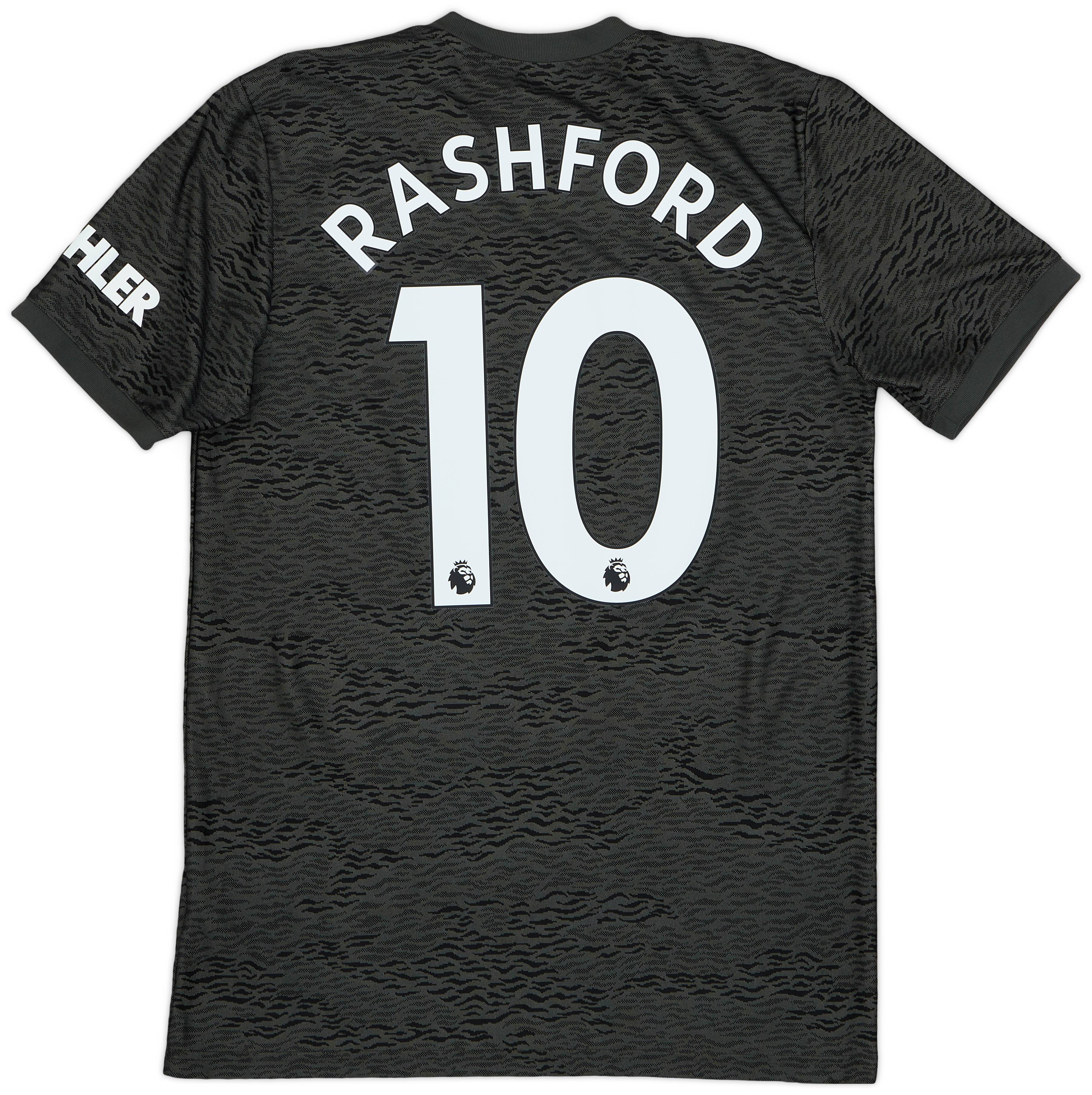 2020-21 Manchester United Away Shirt Rashford #10 - 9/10 - (M)
