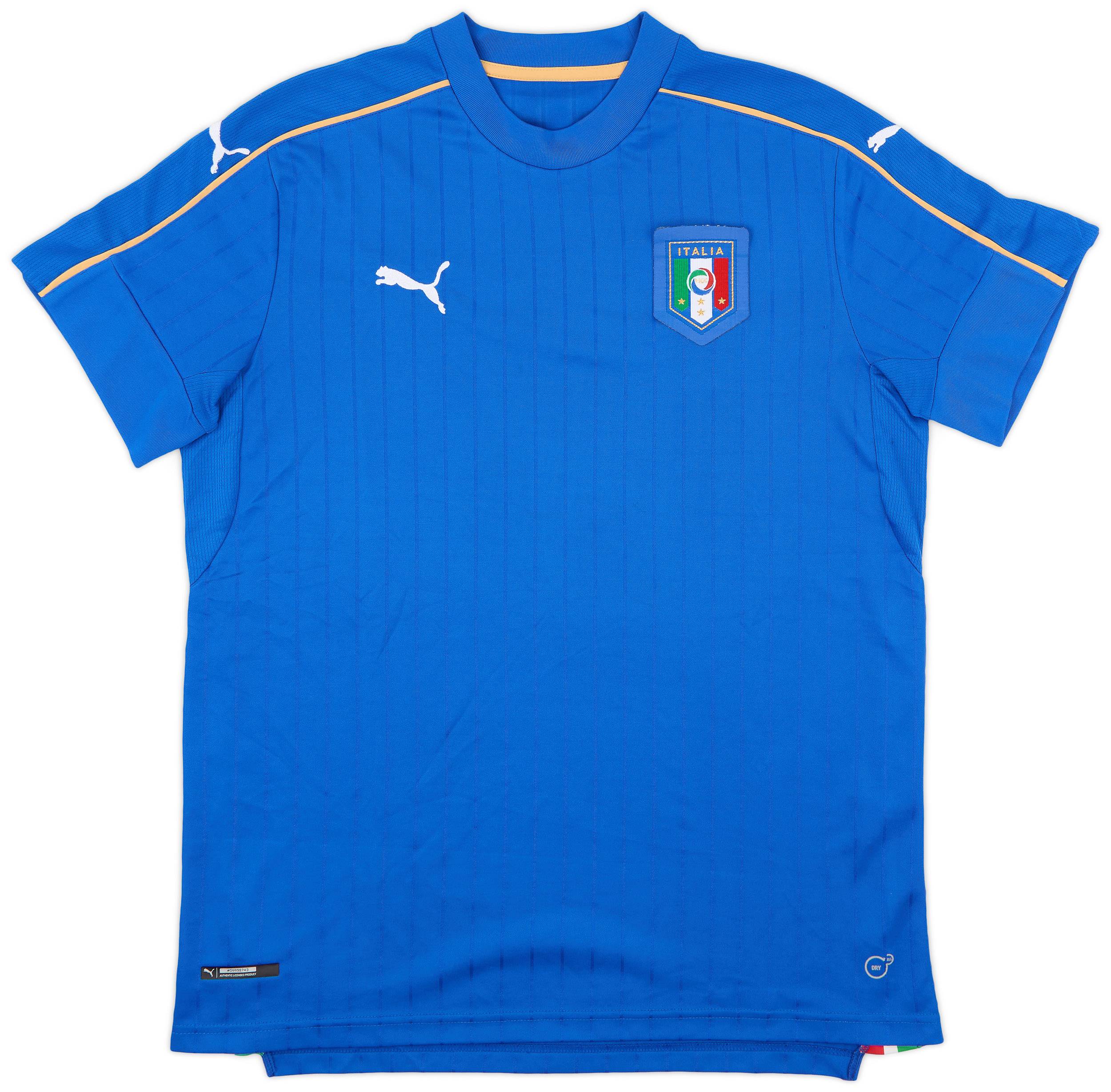 2016-17 Italy Home Shirt - 4/10 - (XL)