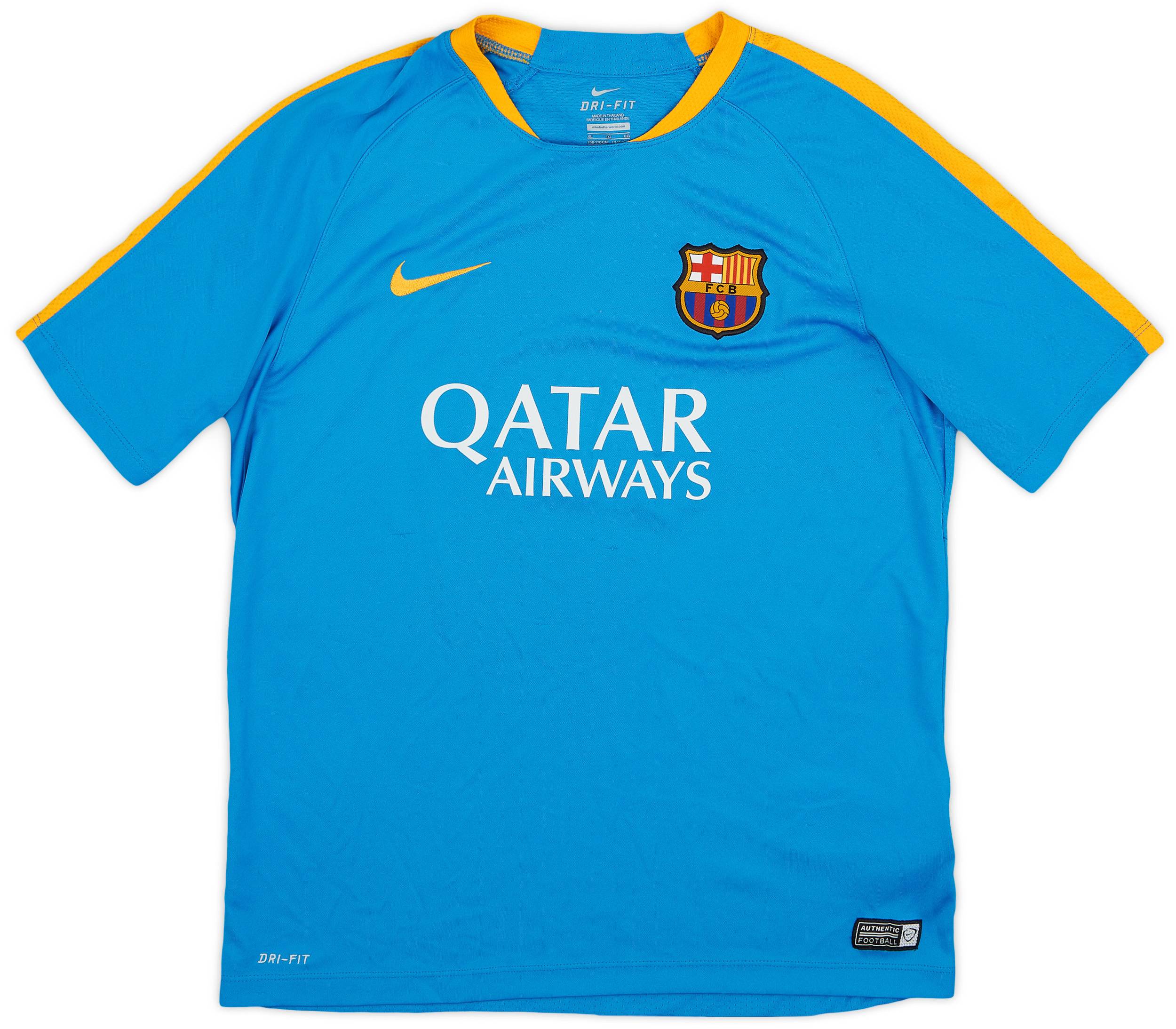 2015-16 Barcelona Nike Training Shirt - 8/10 - (XL.Boys)