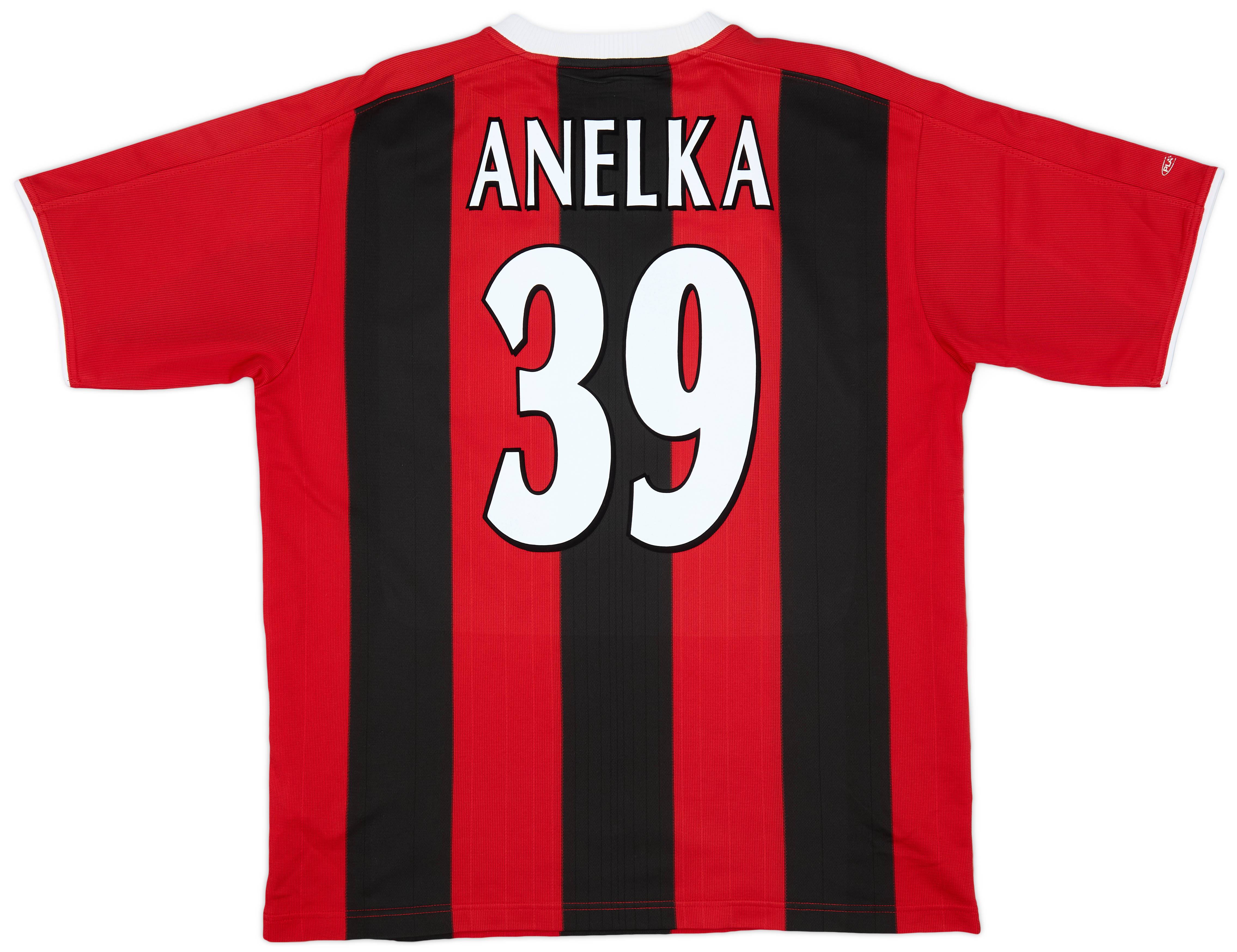 2003-04 Manchester City Away Shirt Anelka #39 - 8/10 - (L)