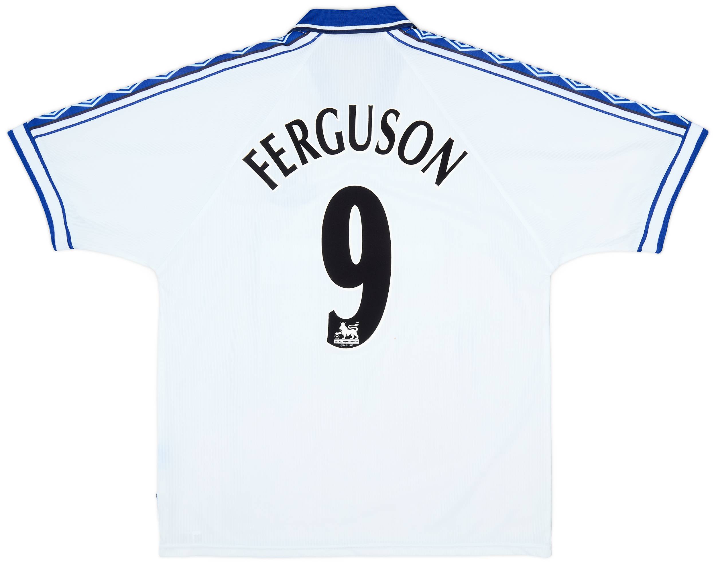 1998-99 Everton Away Shirt Ferguson #9 - 9/10 - (XL)