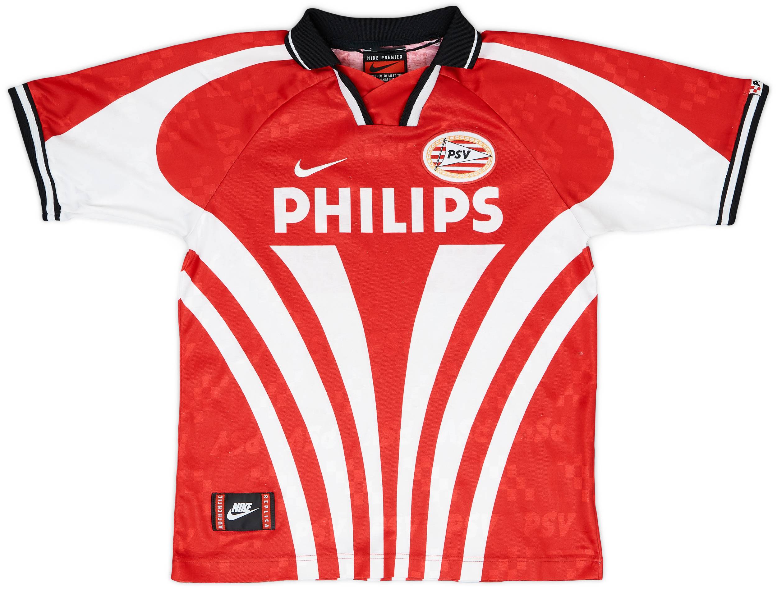 経典 1996-97 PSV Home Shirt - 8/10 - (XL.Boys) 記念グッズ