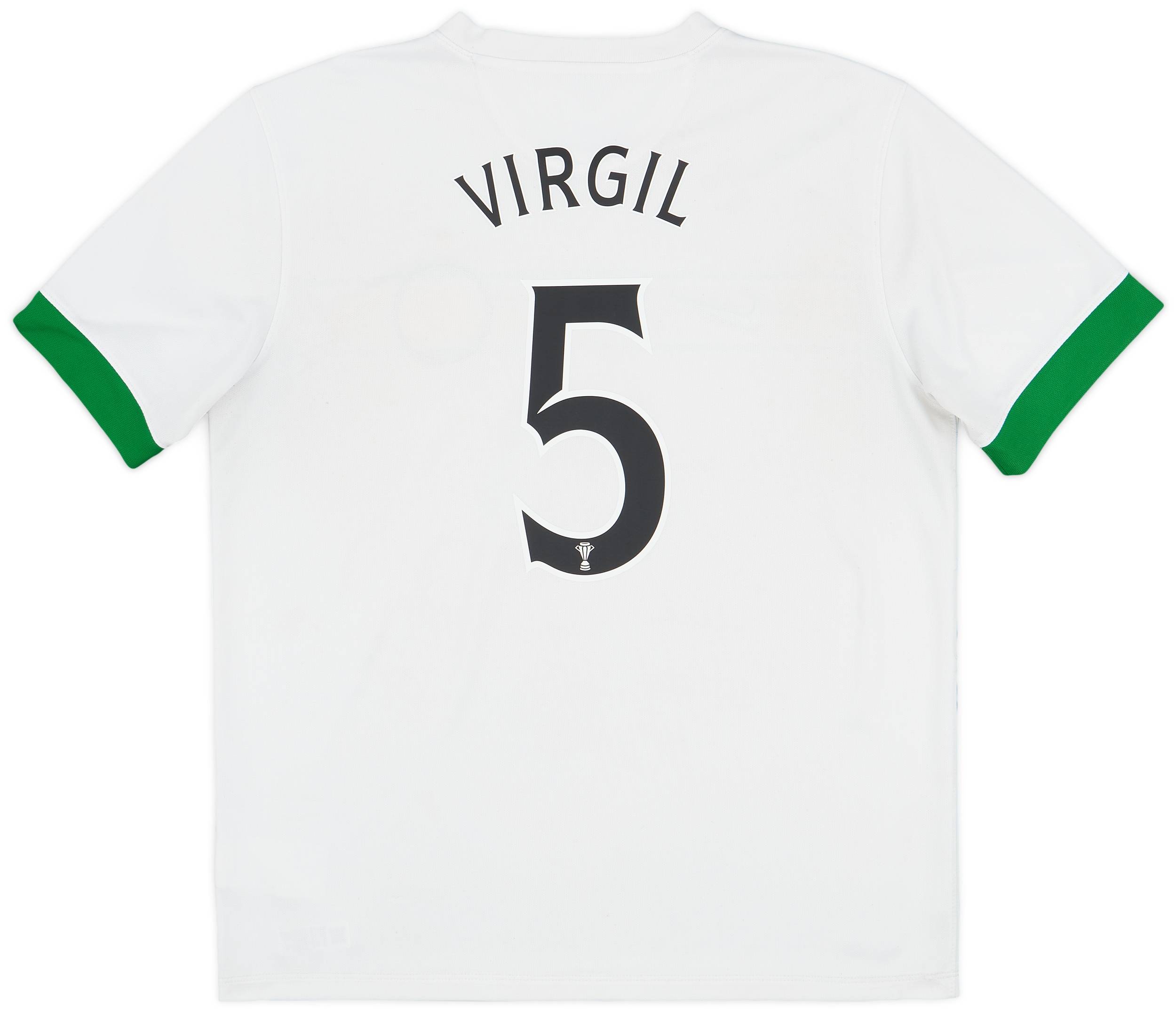 2014-15 Celtic European Third Shirt Virgil #5 - 5/10 - (L)