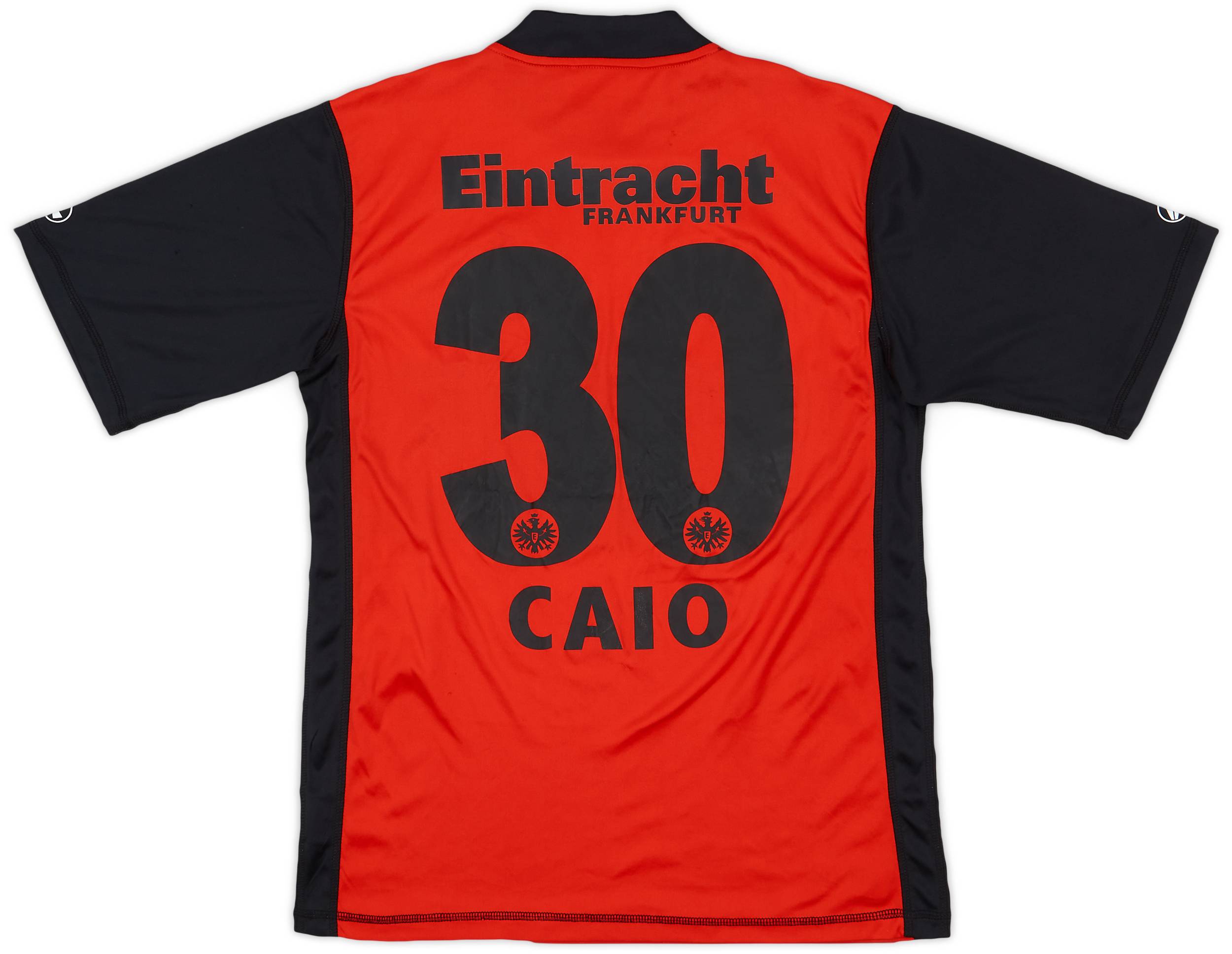 2009-10 Eintracht Frankfurt Home Shirt Caio #30 - 6/10 - (XS)