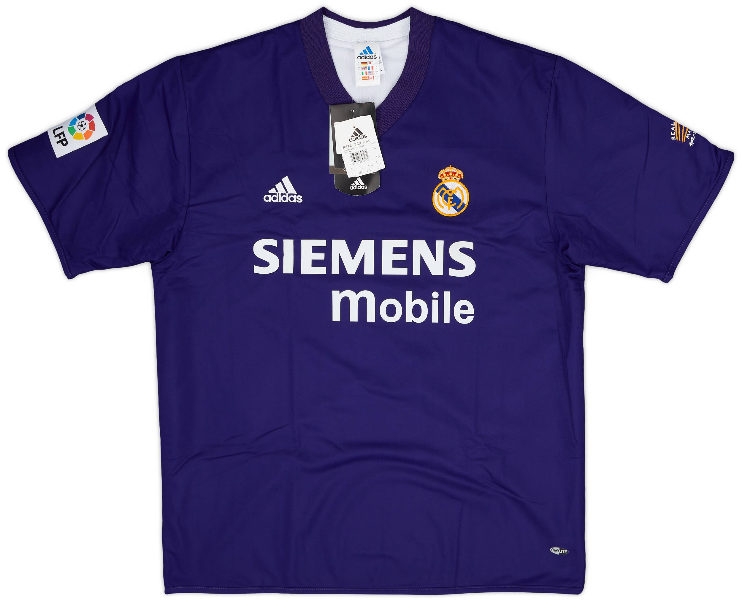 Real Madrid 02/03 100周年 RAUL 2002-03 Real Madrid Centenary Third Shirt Raul #7 (L)