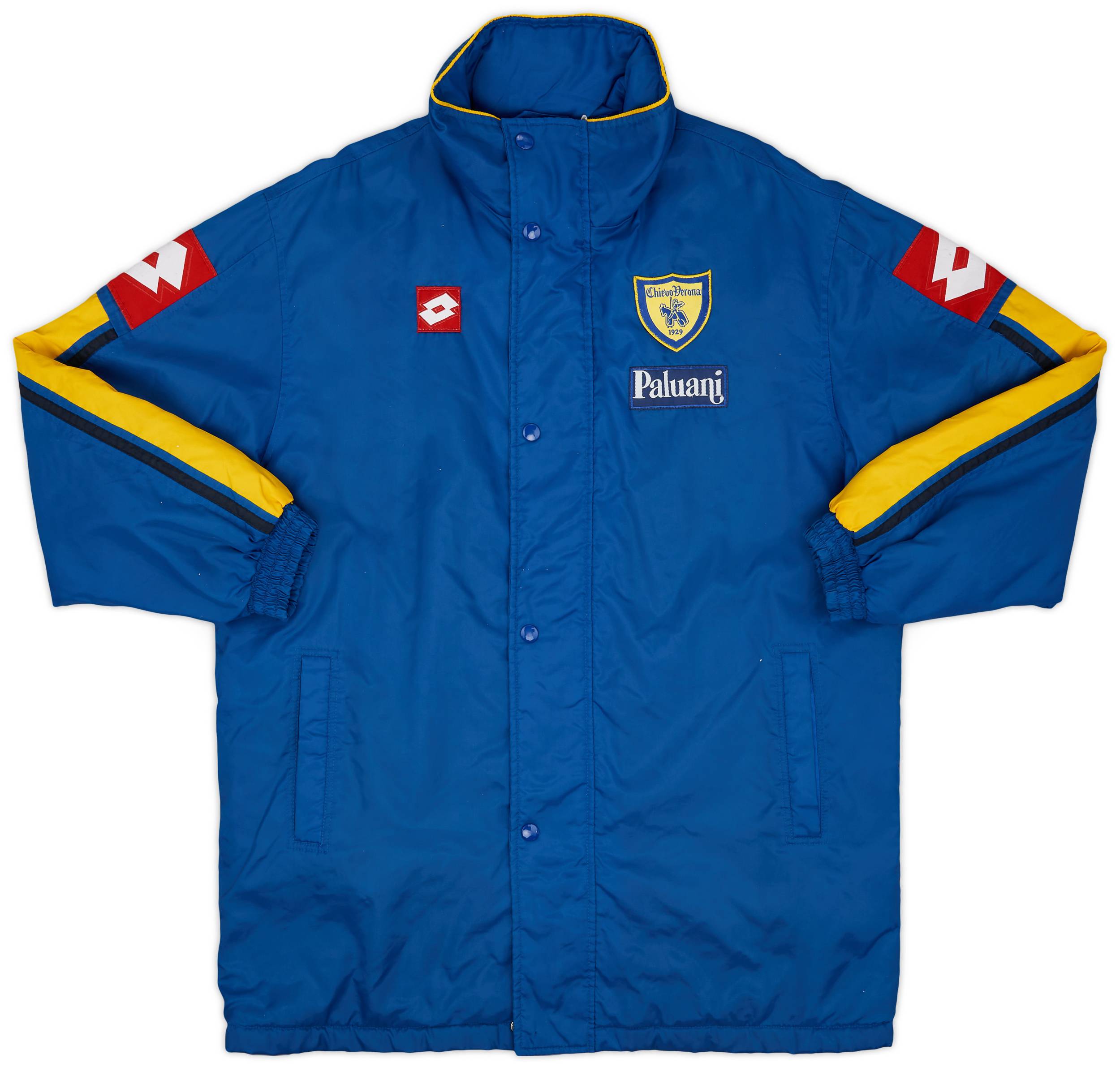 2008 Chievo Verona Lotto Padded Bench Coat - 4/10 - (XXL)