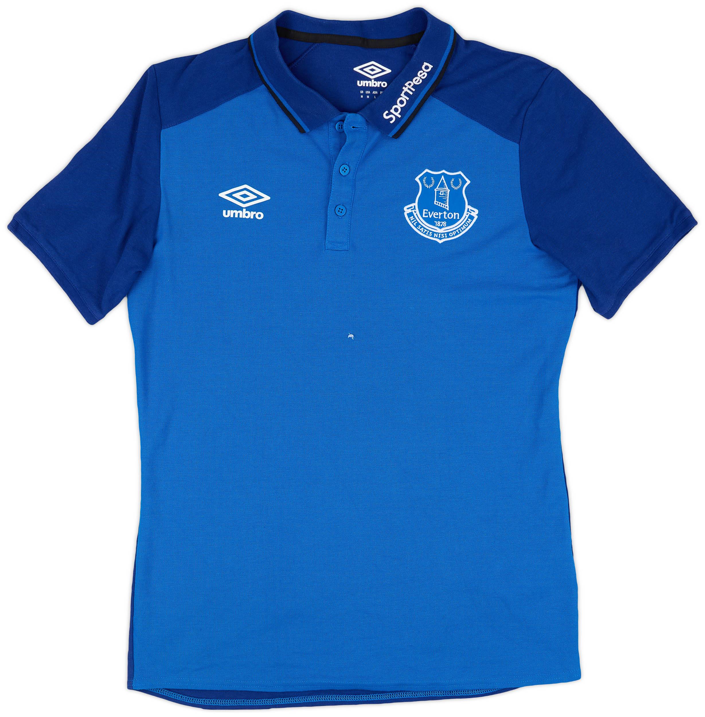 2019-20 Everton Umbro Polo Shirt - 9/10 - (M)