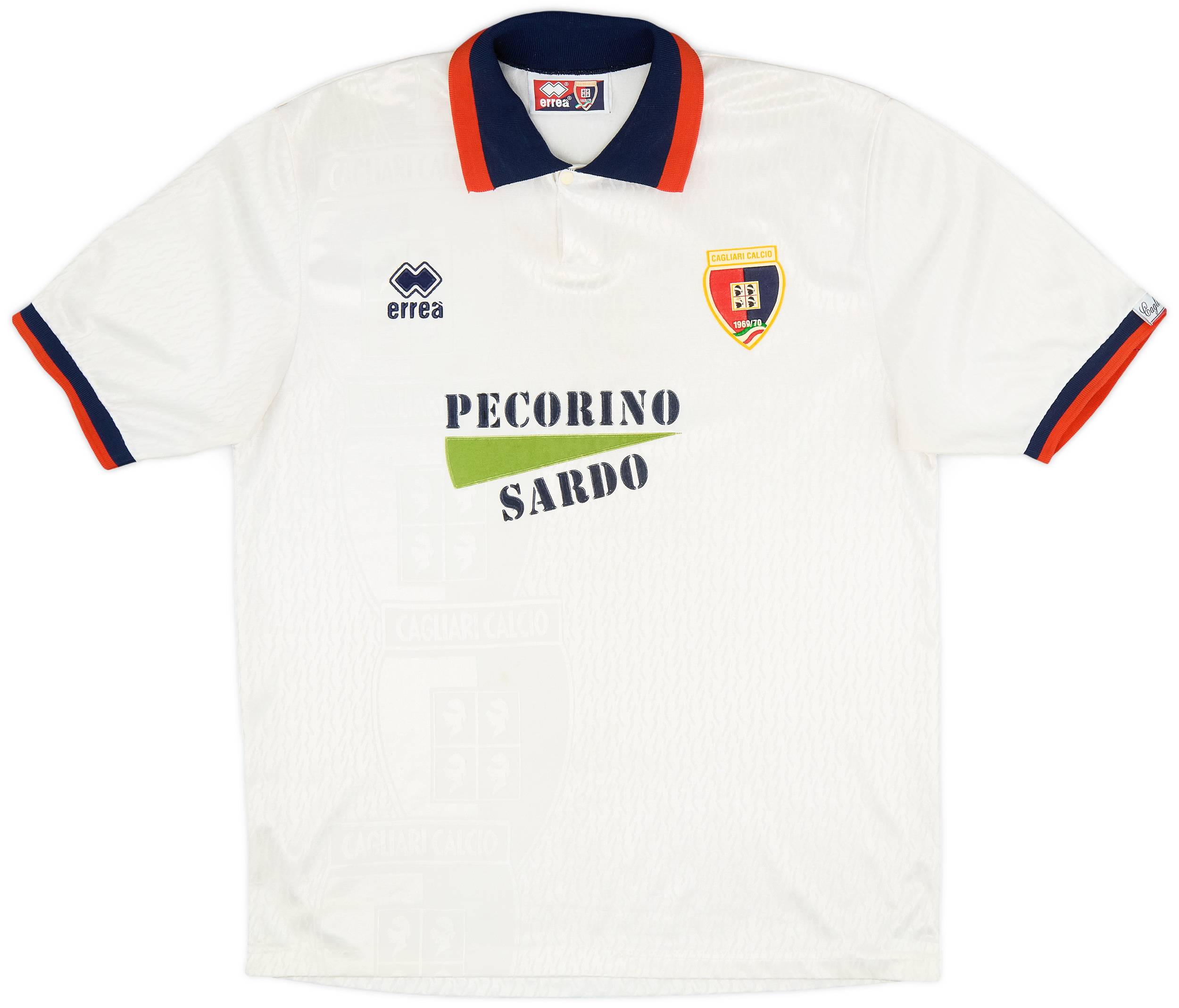 1993-95 Cagliari Away Shirt - 8/10 - (M)