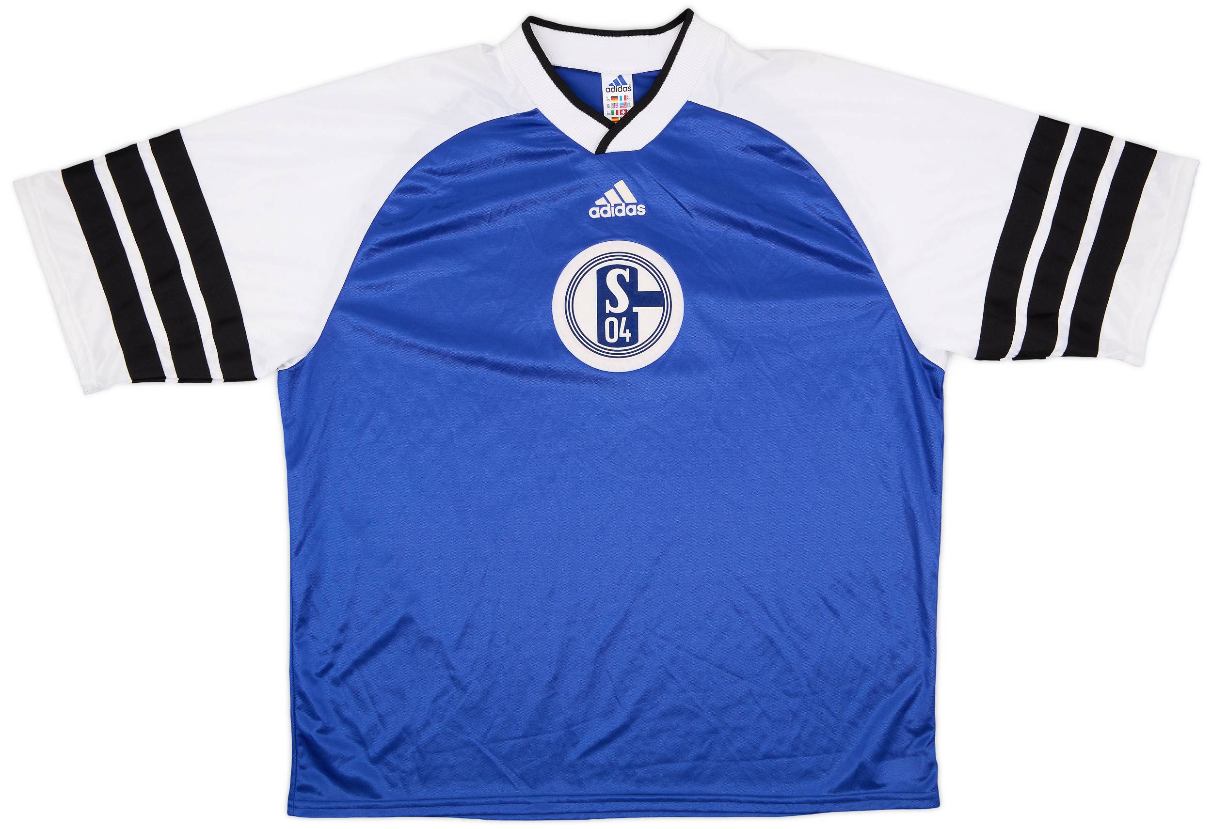 1998-99 Schalke adidas Training Shirt - 8/10 - (XXL)