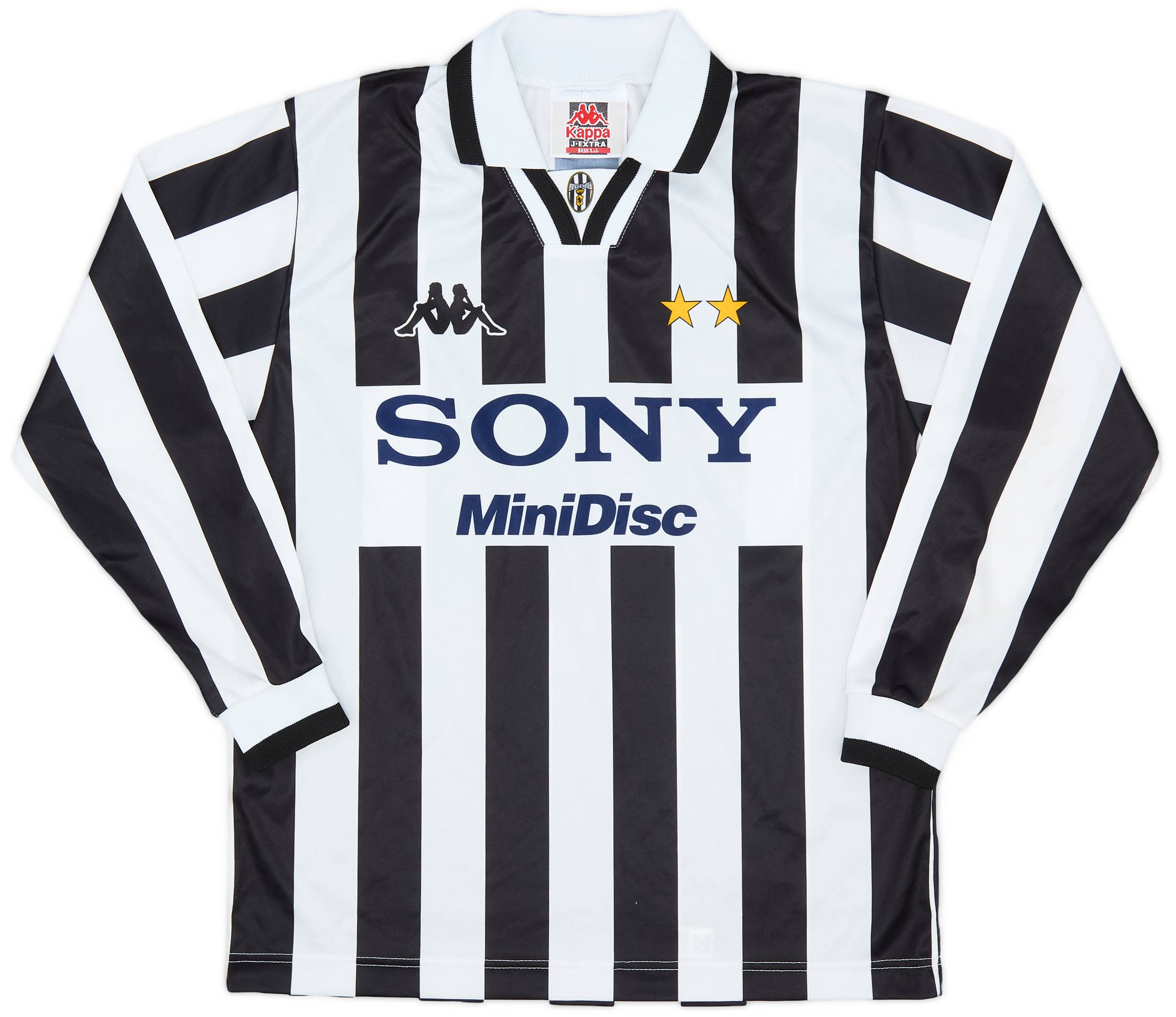 1995-97 Juventus Home L/S Shirt - 6/10 - (XL.Boys)