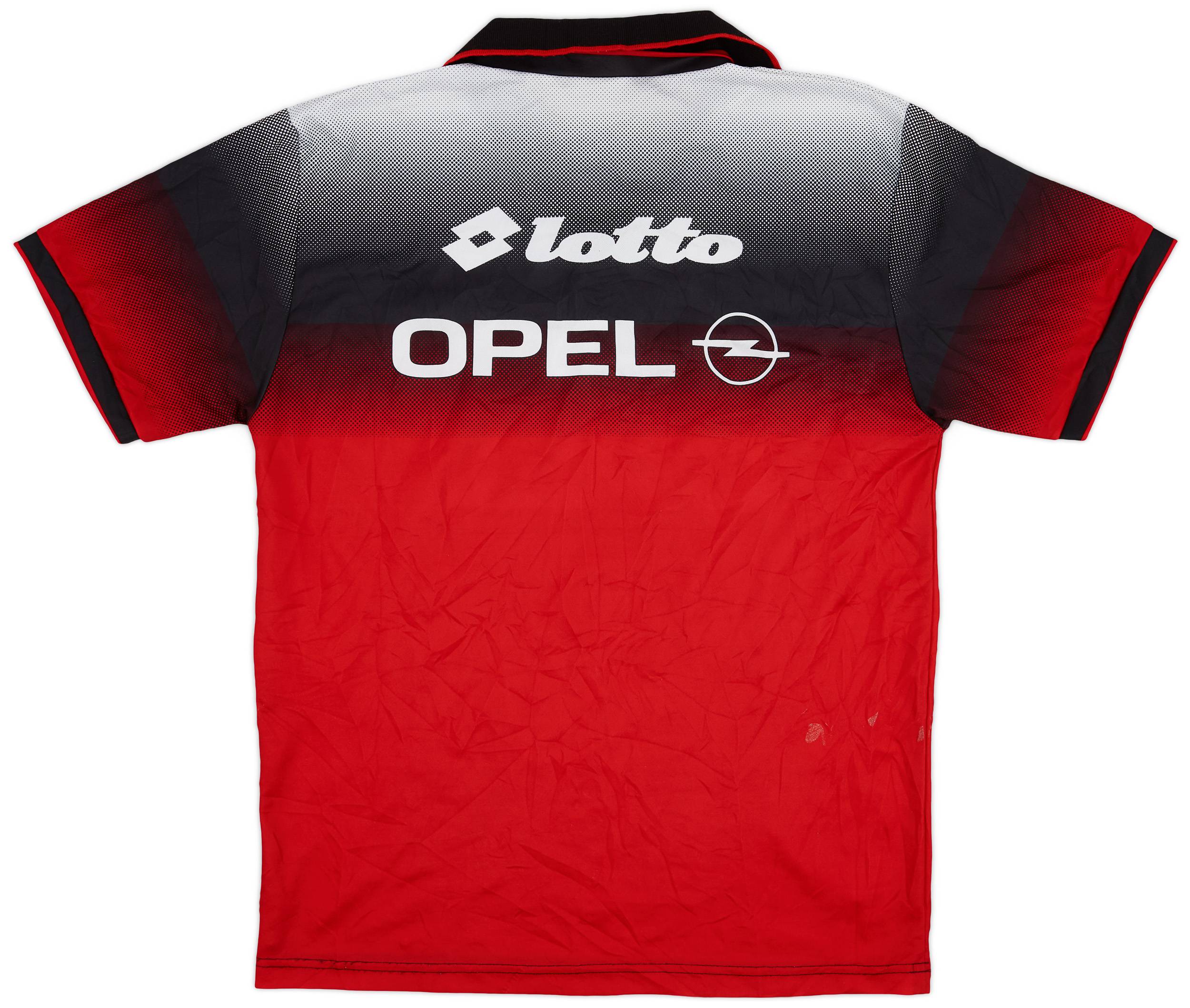 ACミラン　AC MILAN ヴィンテージ95-96 lottoユニフォーム ACミラン AC MILAN ヴィンテージ95-96 lottoユニフォーム - メルカリ