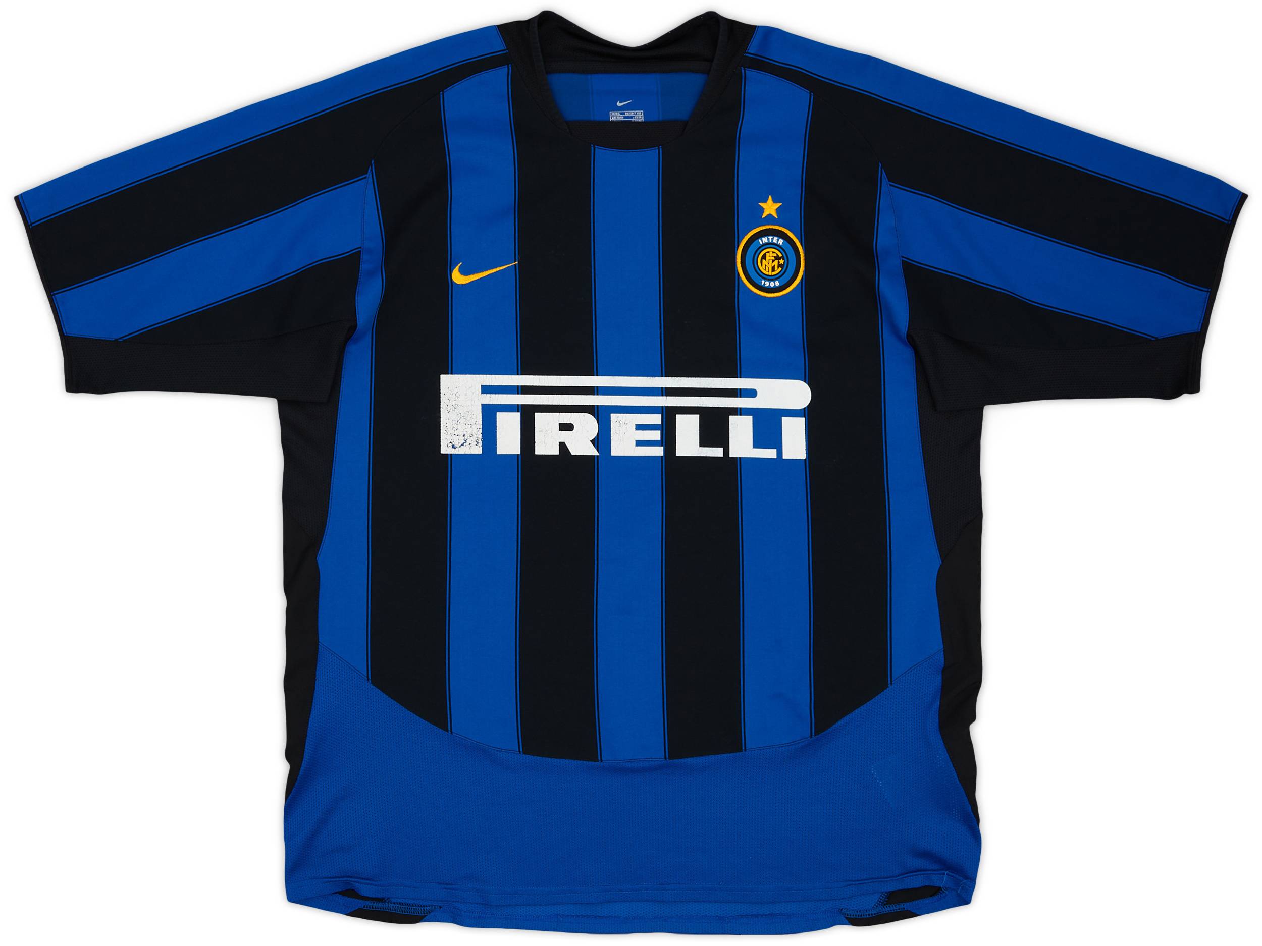 2003-04 Inter Milan Home Shirt Recoba #20 - 6/10 - (L)