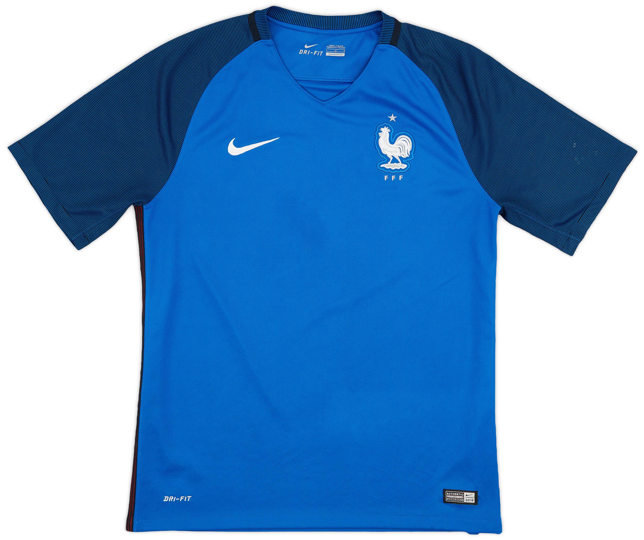 2016-17 France Home Shirt - 6/10 - (L)