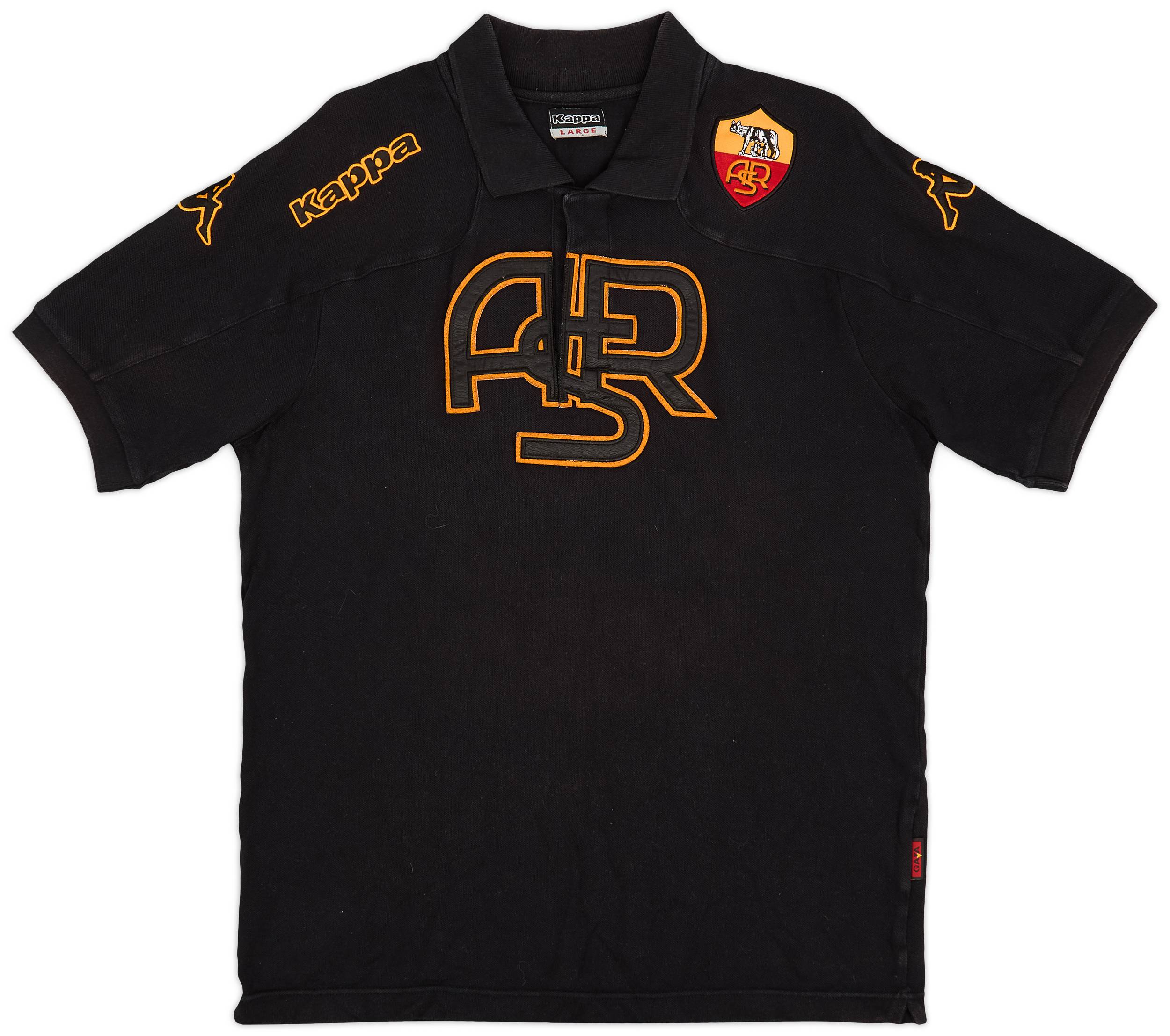 2009-10 Roma Kappa Training Polo Shirt - 7/10 - (L)